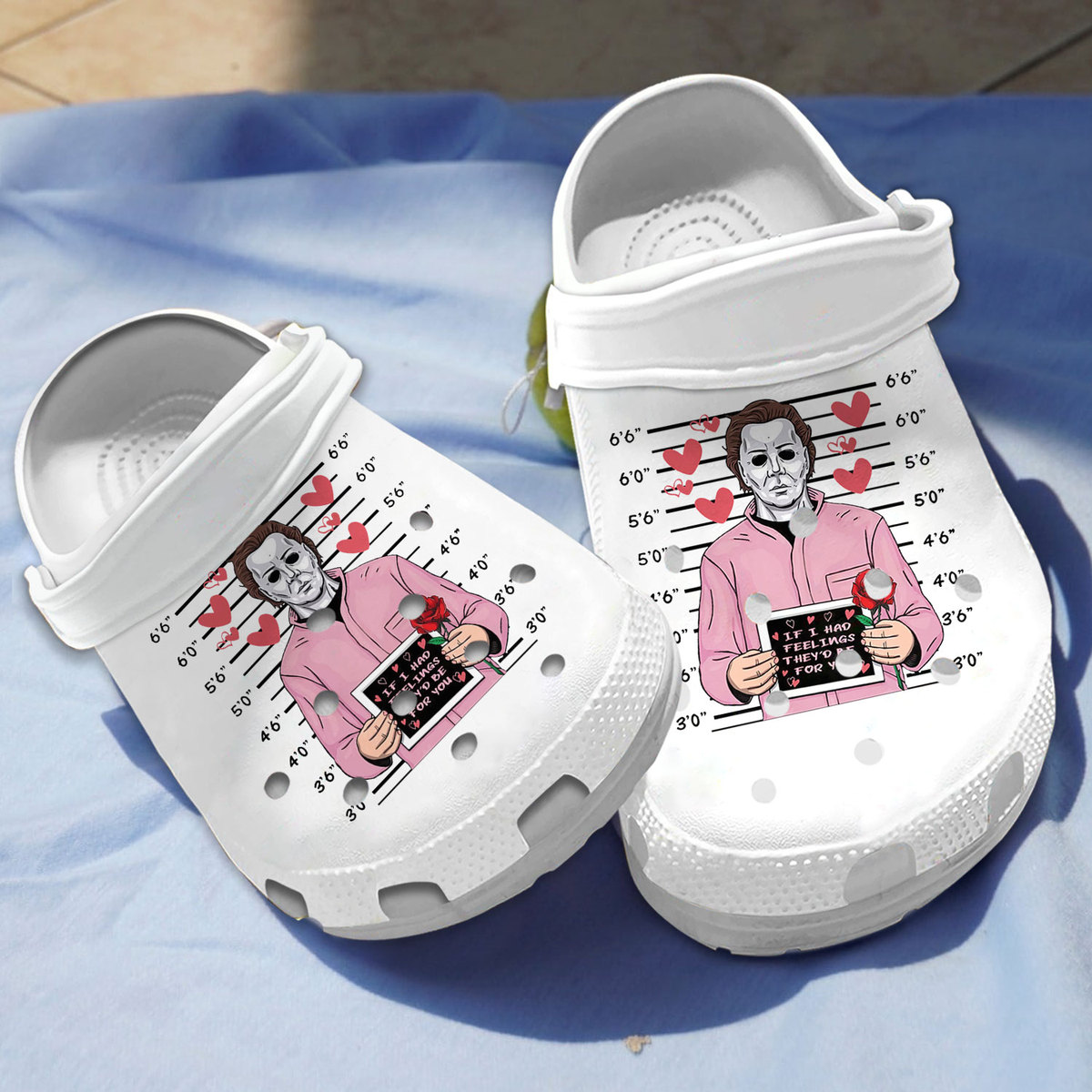 Michael Myers Horror Movie Crocs Crocband Clogs Shoes Comfortable For Men Women and Kids