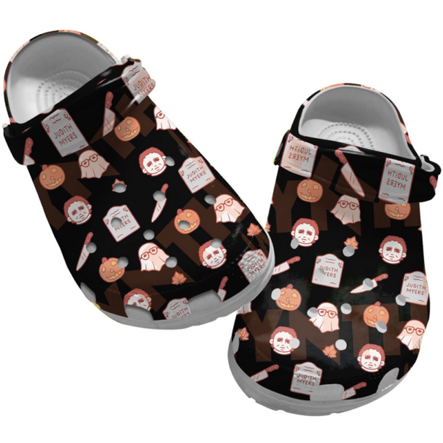 Michael Myers Horror Movie Crocs Crocband Clogs Shoes Comfortable For Men Women and Kids