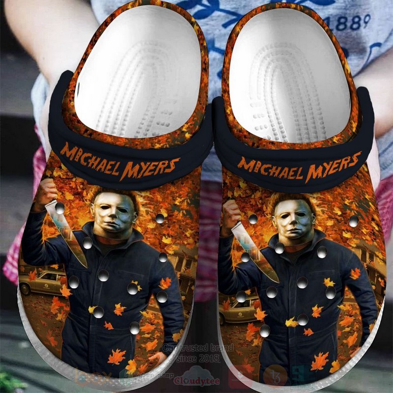Michael Myers Horror Movie Crocs Crocband Clogs Shoes Comfortable For Men Women and Kids