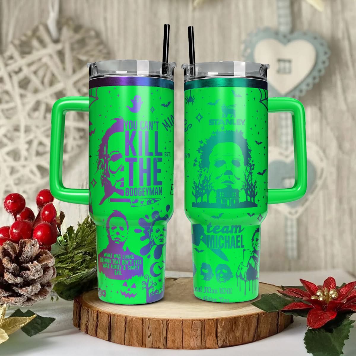 Michael Myers Horror Movies Custom Stanley Cup 40 oz 30 oz Tumbler With HandleTVC2301453