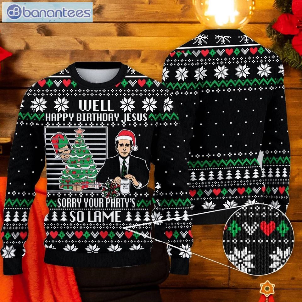 Michael Scott The Office Ugly Christmas Sweater