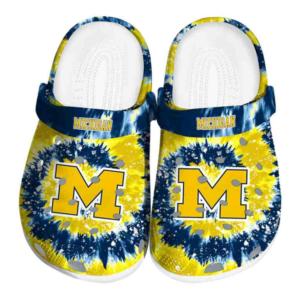 Michigan Wolverines Radiant Burst Effect ClogTVC180110