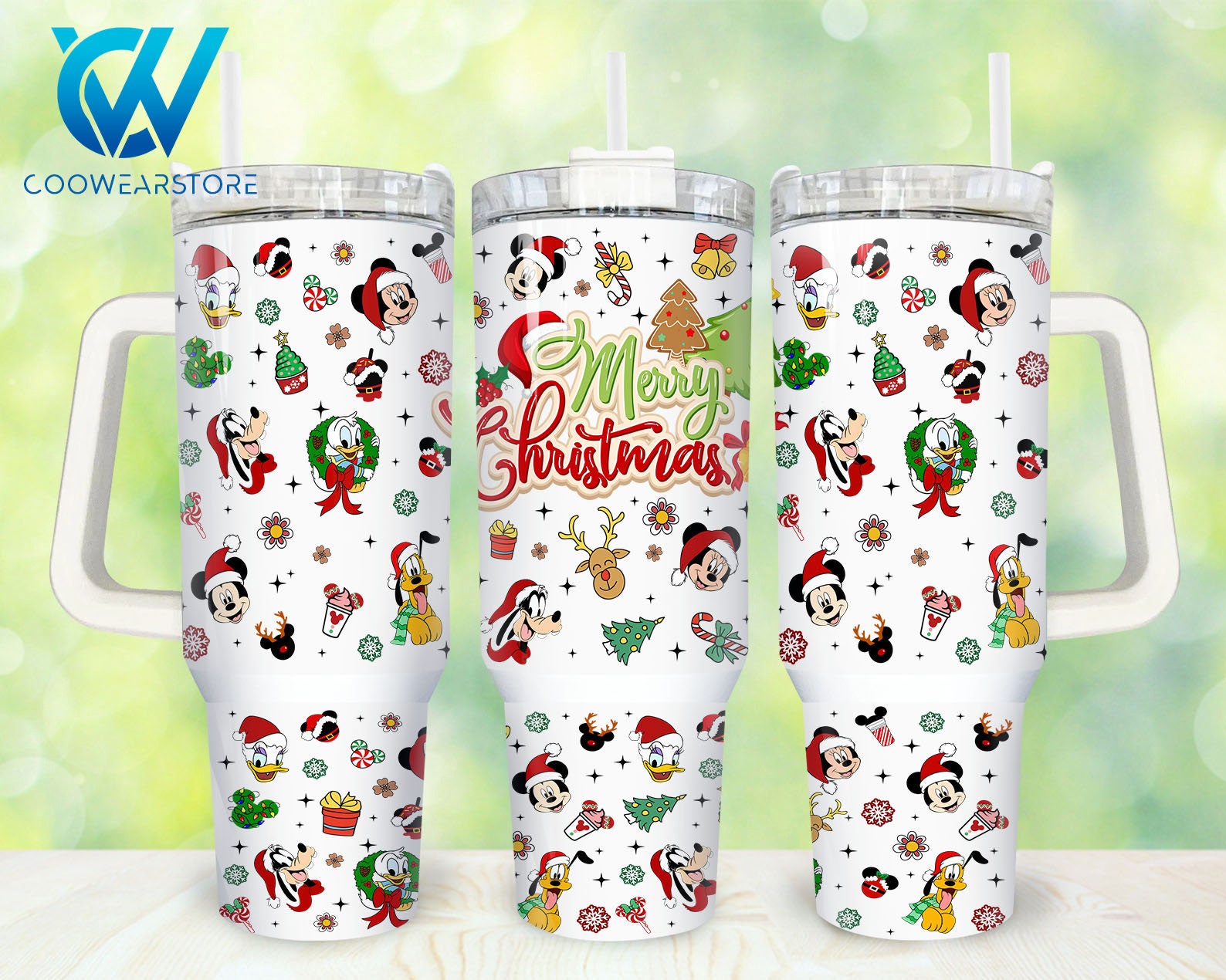 Mickey And Friends Disney Cartoon Custom Stanley Cup 40 oz 30 oz Tumbler With HandleTVC2301864