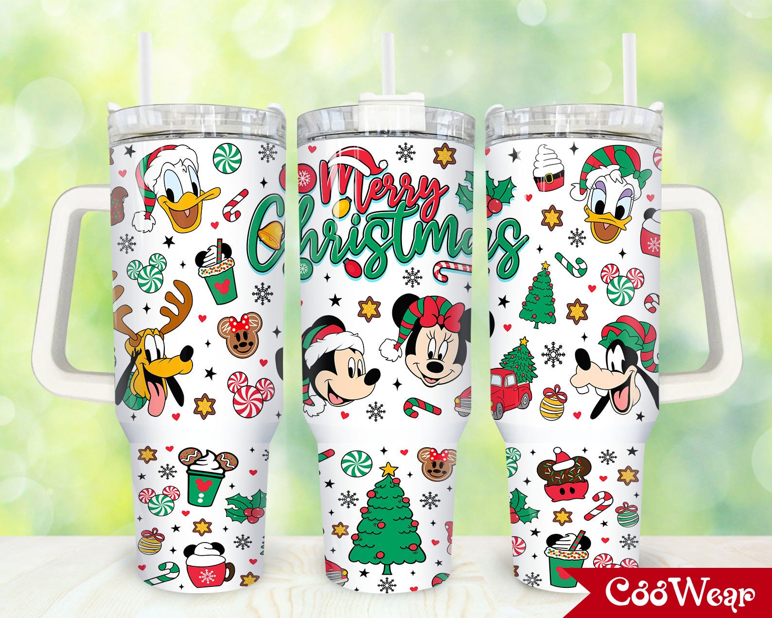 Mickey And Friends Disney Cartoon Custom Stanley Cup 40 oz 30 oz Tumbler With HandleTVC2301864