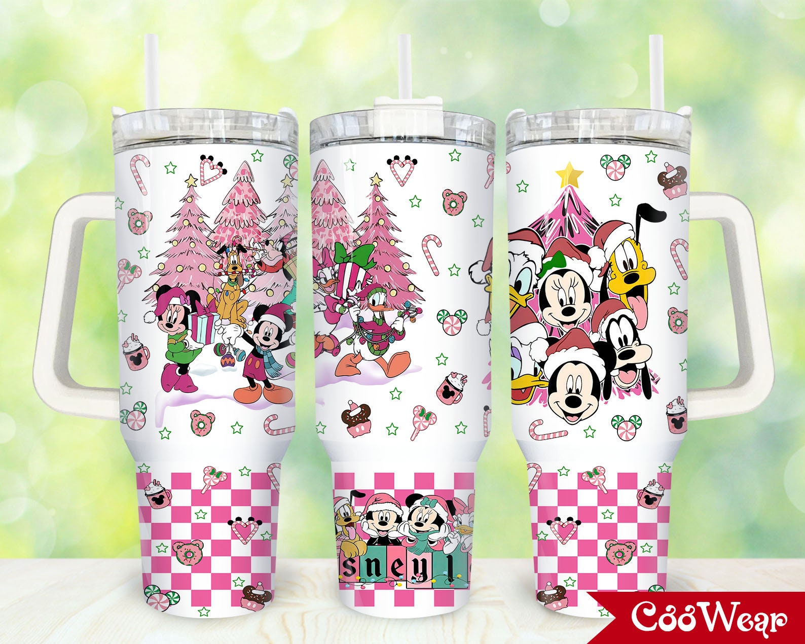Mickey And Friends Disney Cartoon Custom Stanley Cup 40 oz 30 oz Tumbler With HandleTVC2301871
