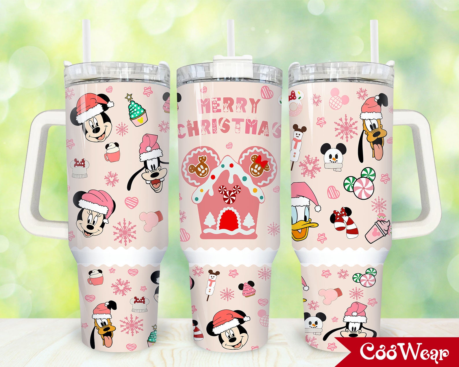 Mickey And Friends Disney Cartoon Custom Stanley Cup 40 oz 30 oz Tumbler With HandleTVC2301877