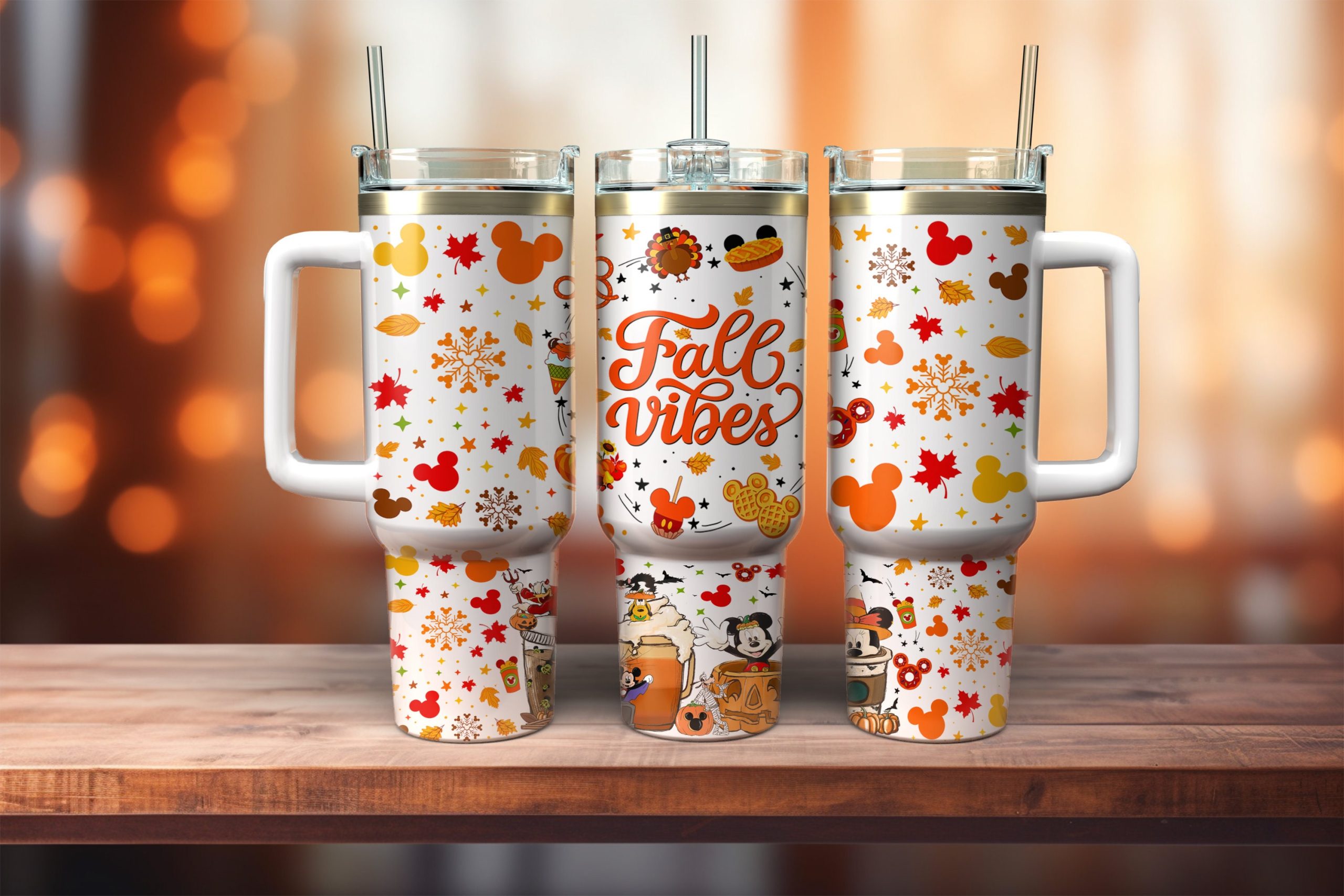 Mickey And Friends Disney Cartoon Custom Stanley Cup 40 oz 30 oz Tumbler With HandleTVC2301886