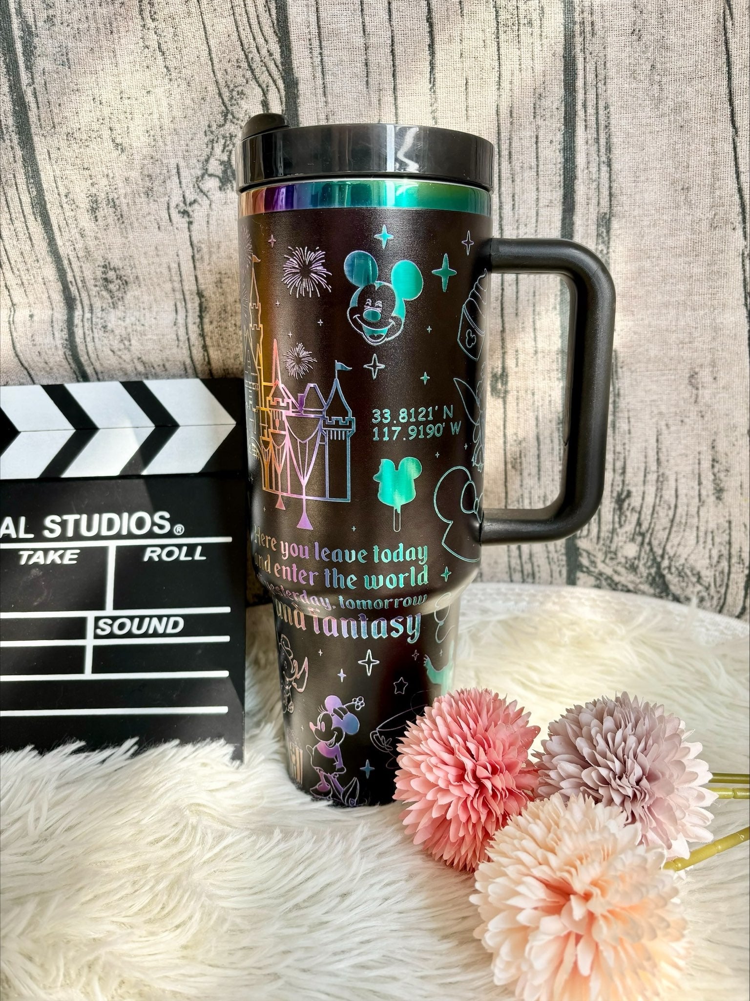 Mickey And Minnie Cartoon Custom Stanley Cup 40 oz 30 oz Tumbler With HandleTVC2301778