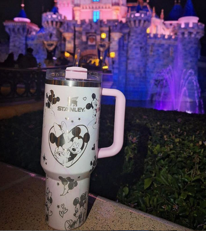 Mickey And Minnie Cartoon Custom Stanley Cup 40 oz 30 oz Tumbler With HandleTVC2301778 - Image 4