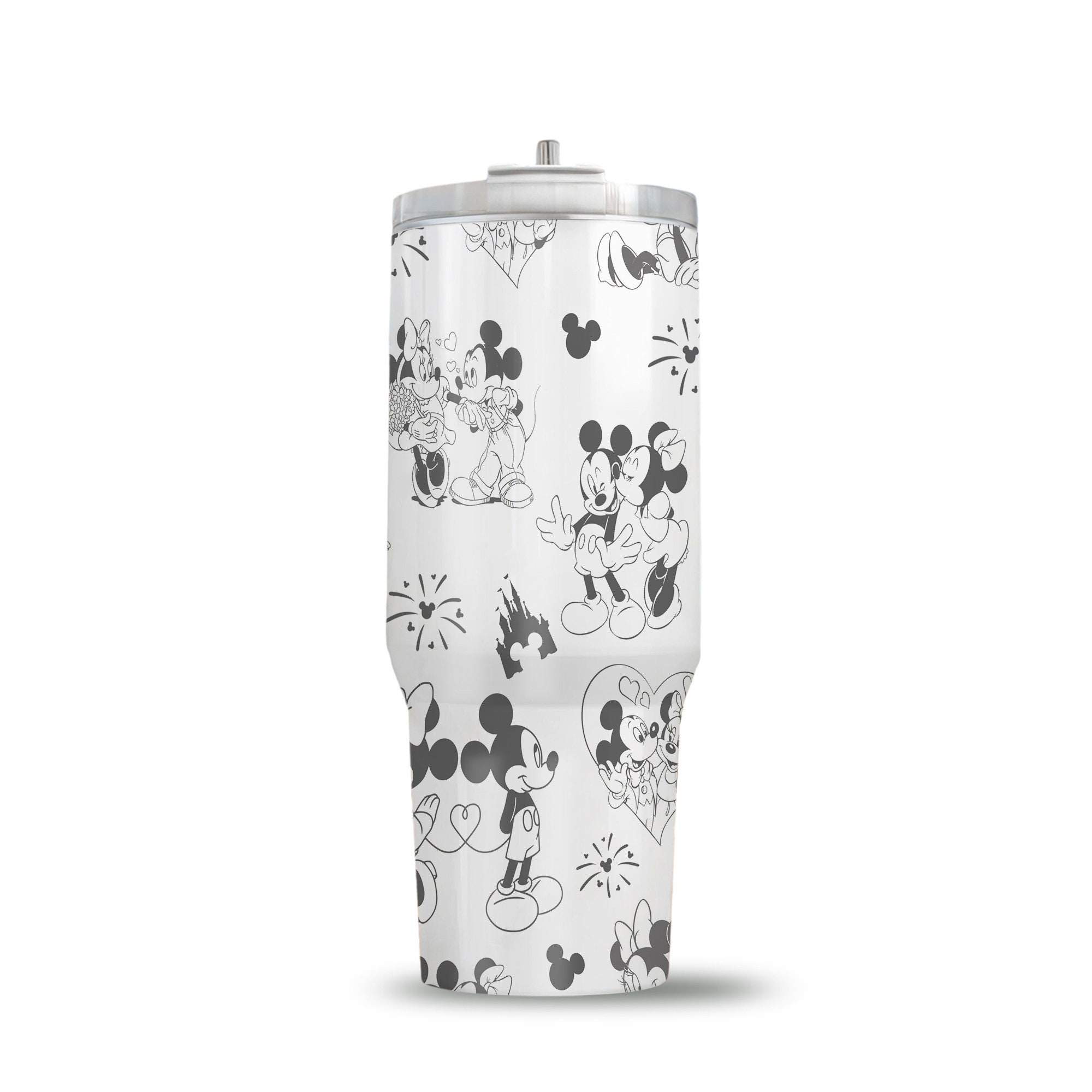 Mickey And Minnie Mouse Couple Disney Cartoon Custom Stanley Cup 40 oz 30 oz Tumbler With HandleTVC2301972 - Image 5