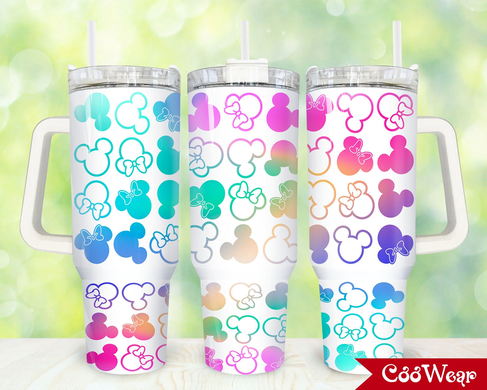 Mickey And Minnie Mouse Disney Cartoon Custom Stanley Cup 40 oz 30 oz Tumbler With HandleTVC2301859