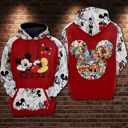 Mickey Lover 3D All Over Print Hoodie, Zip Hoodie
