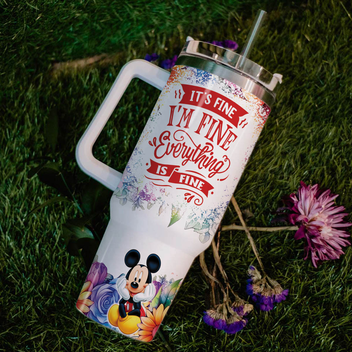 Mickey Mouse And Friends Cartoon Custom Stanley Cup 40 oz 30 oz Tumbler With HandleTVC2301825 - Image 6