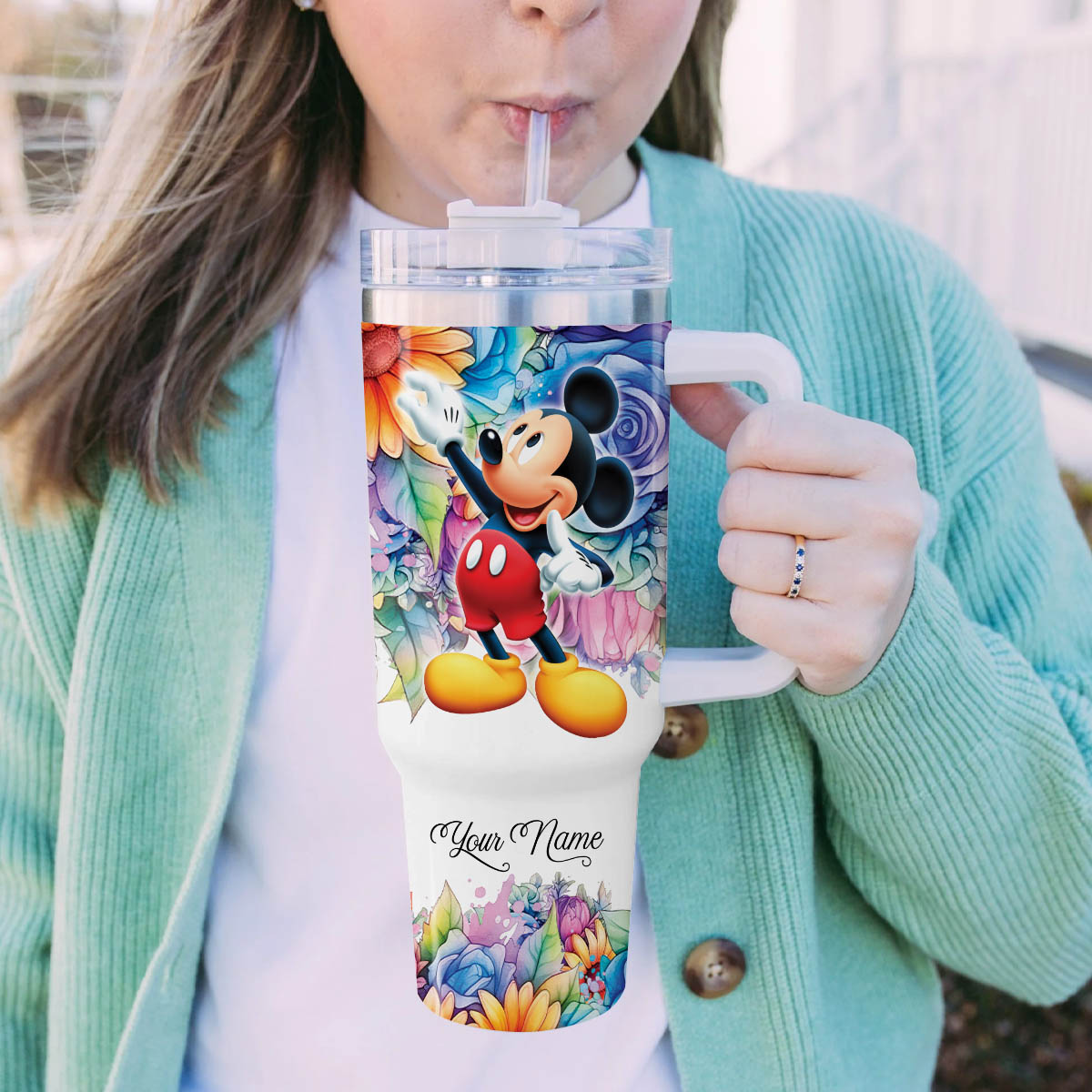 Mickey Mouse And Friends Cartoon Custom Stanley Cup 40 oz 30 oz Tumbler With HandleTVC2301825 - Image 5