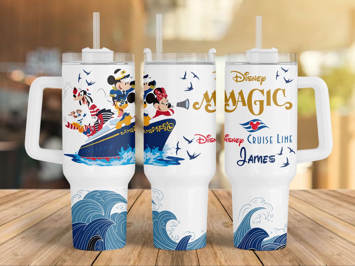 Mickey Mouse and friends Disney Cartoon Custom Stanley Cup 40 oz 30 oz Tumbler With HandleTVC2301892