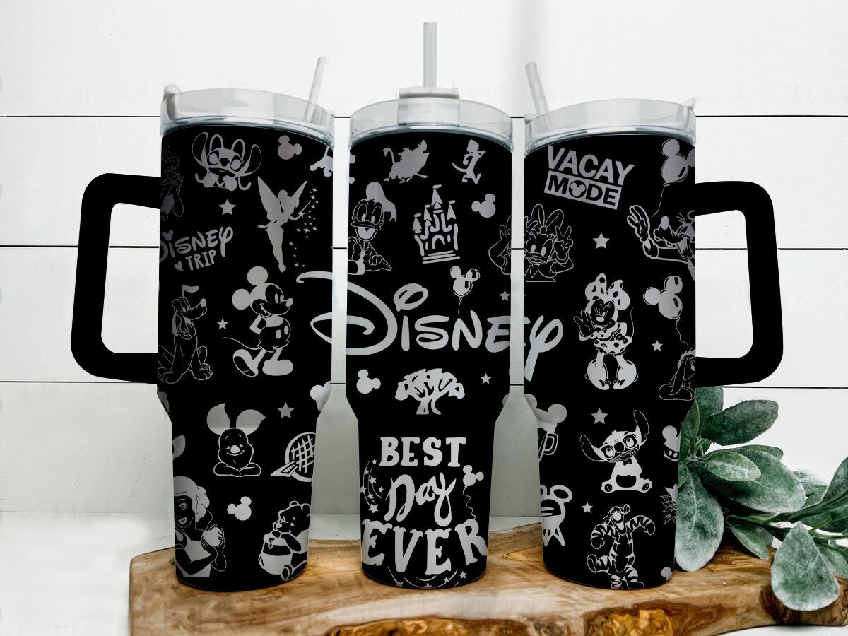 Mickey Mouse and friends Disney Cartoon Custom Stanley Cup 40 oz 30 oz Tumbler With HandleTVC2301893