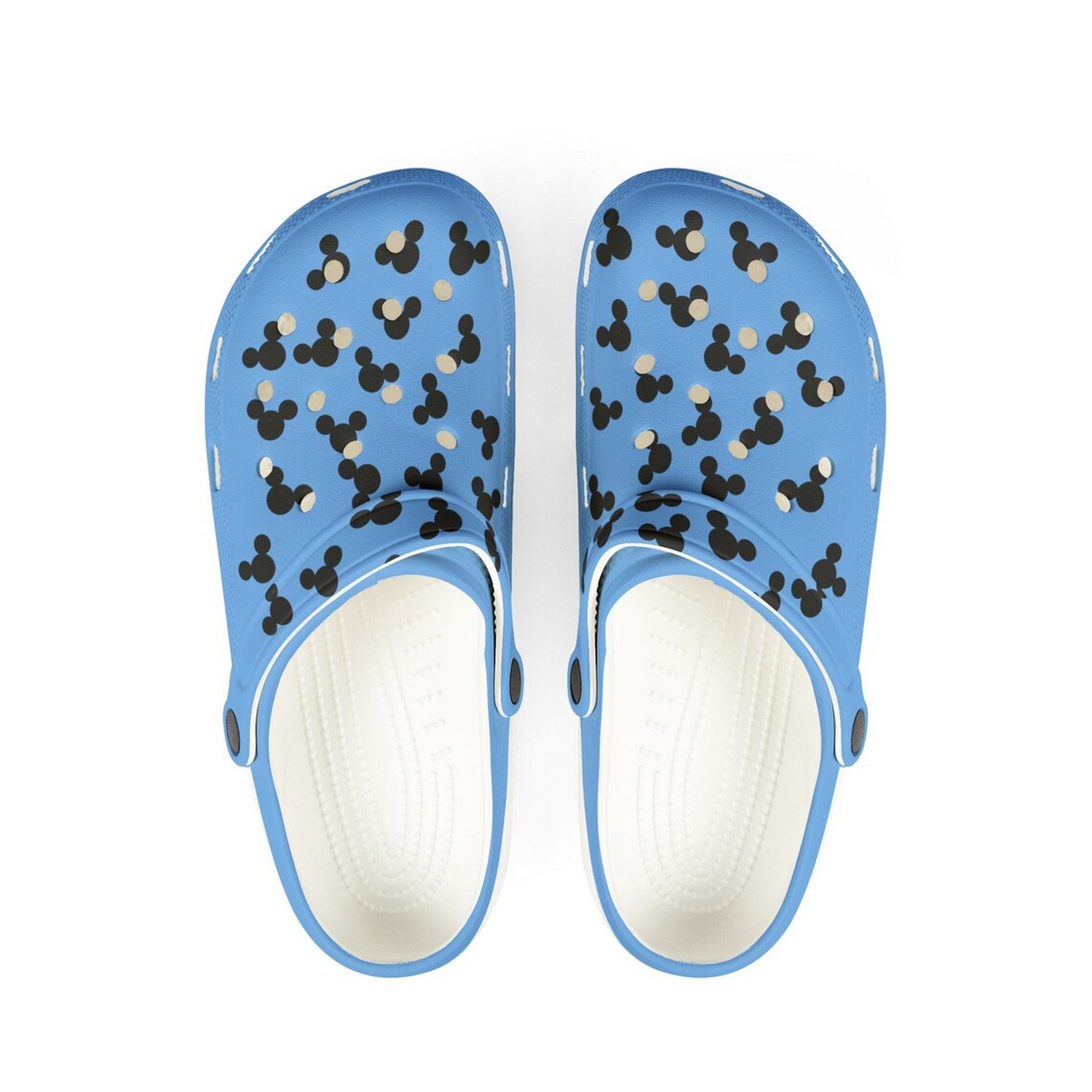 Mickey Mouse Cartoon Crocs Crocband Clogs Shoes Comfortable For Men Women and Kids