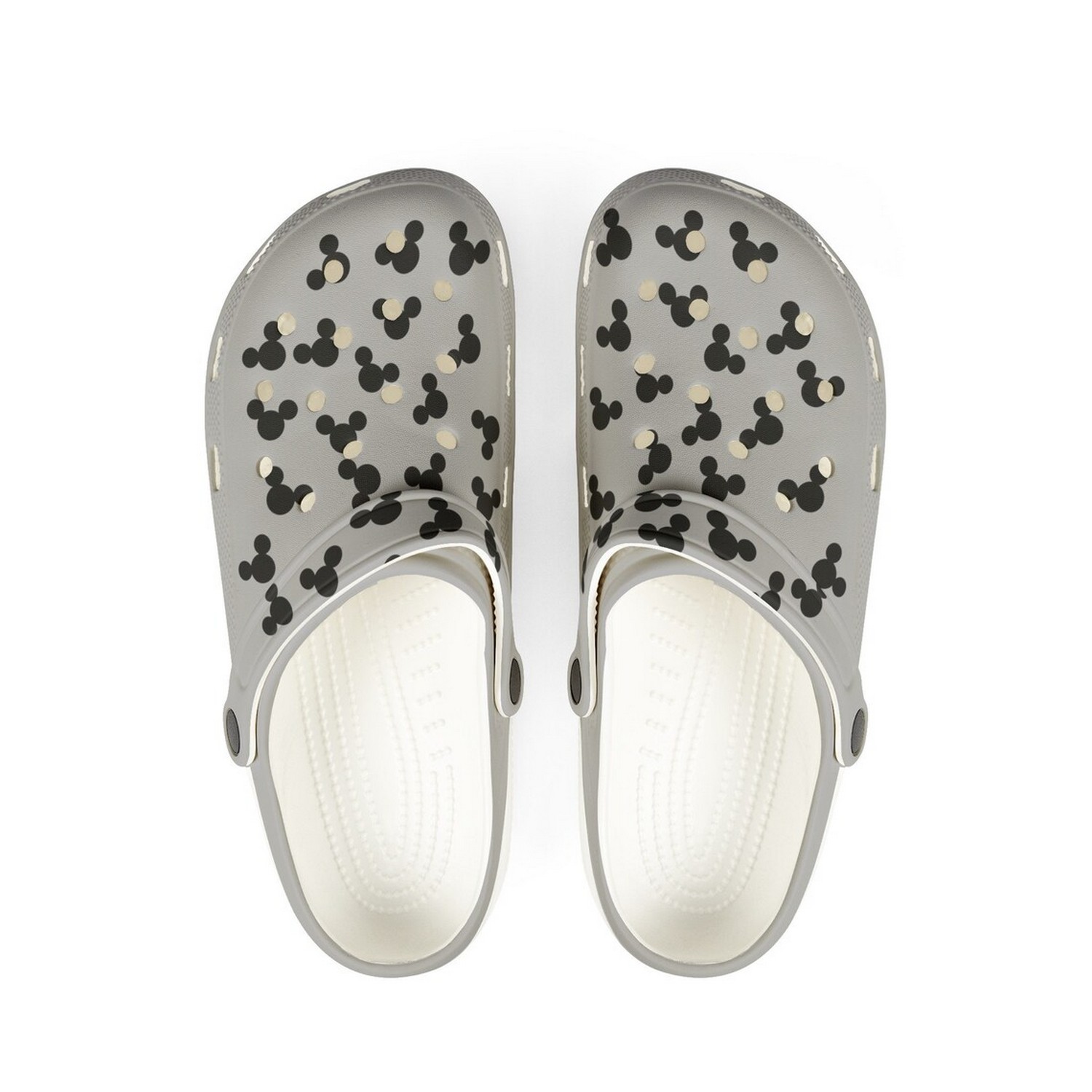 Mickey Mouse Cartoon Crocs Crocband Clogs Shoes Comfortable For Men Women and Kids