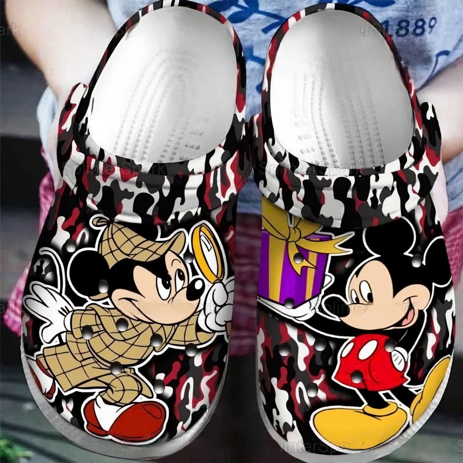 Mickey Mouse Crocband Clogs - Comfy Kids & Adult Shoes