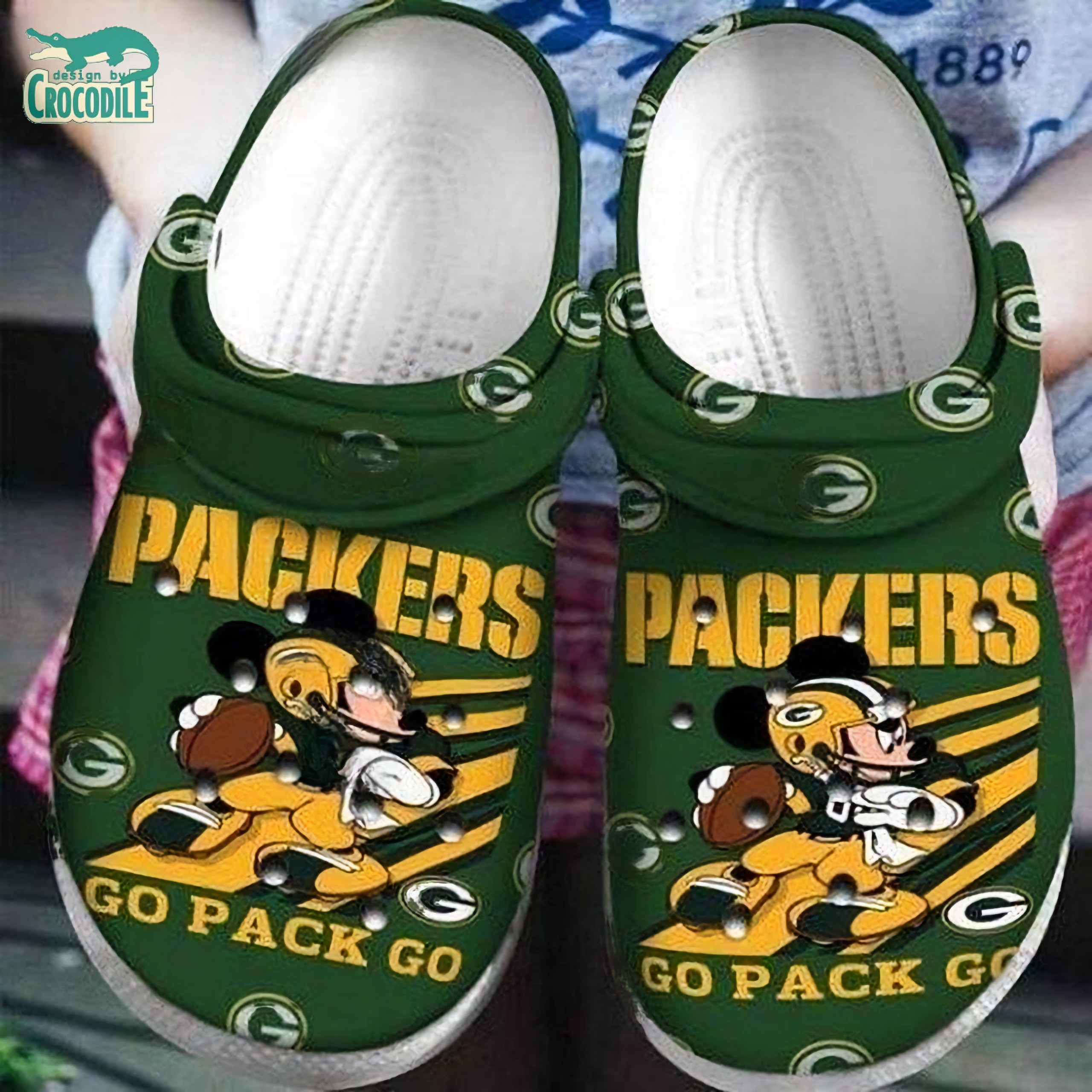 Mickey Mouse Cartoon Crocs Crocband Clogs Shoes Comfortable For Men Women and Kids