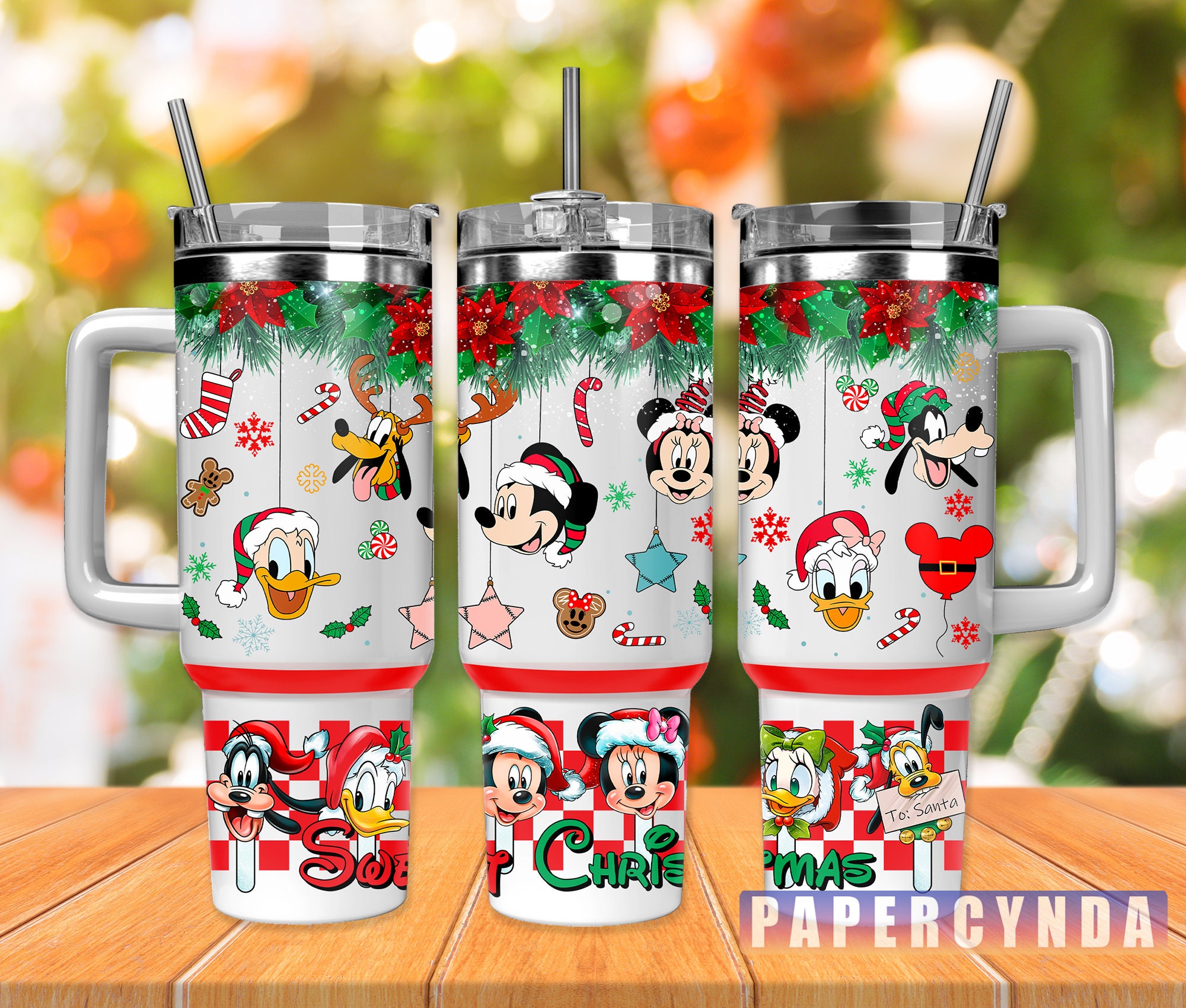 Mickey Mouse Christmas Custom Stanley Cup 40 oz 30 oz Tumbler With HandleTVC2301846