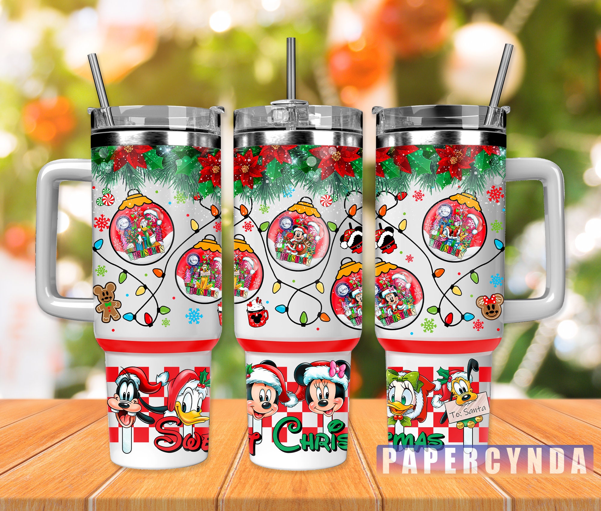 Mickey Mouse Christmas Custom Stanley Cup 40 oz 30 oz Tumbler With HandleTVC2301846
