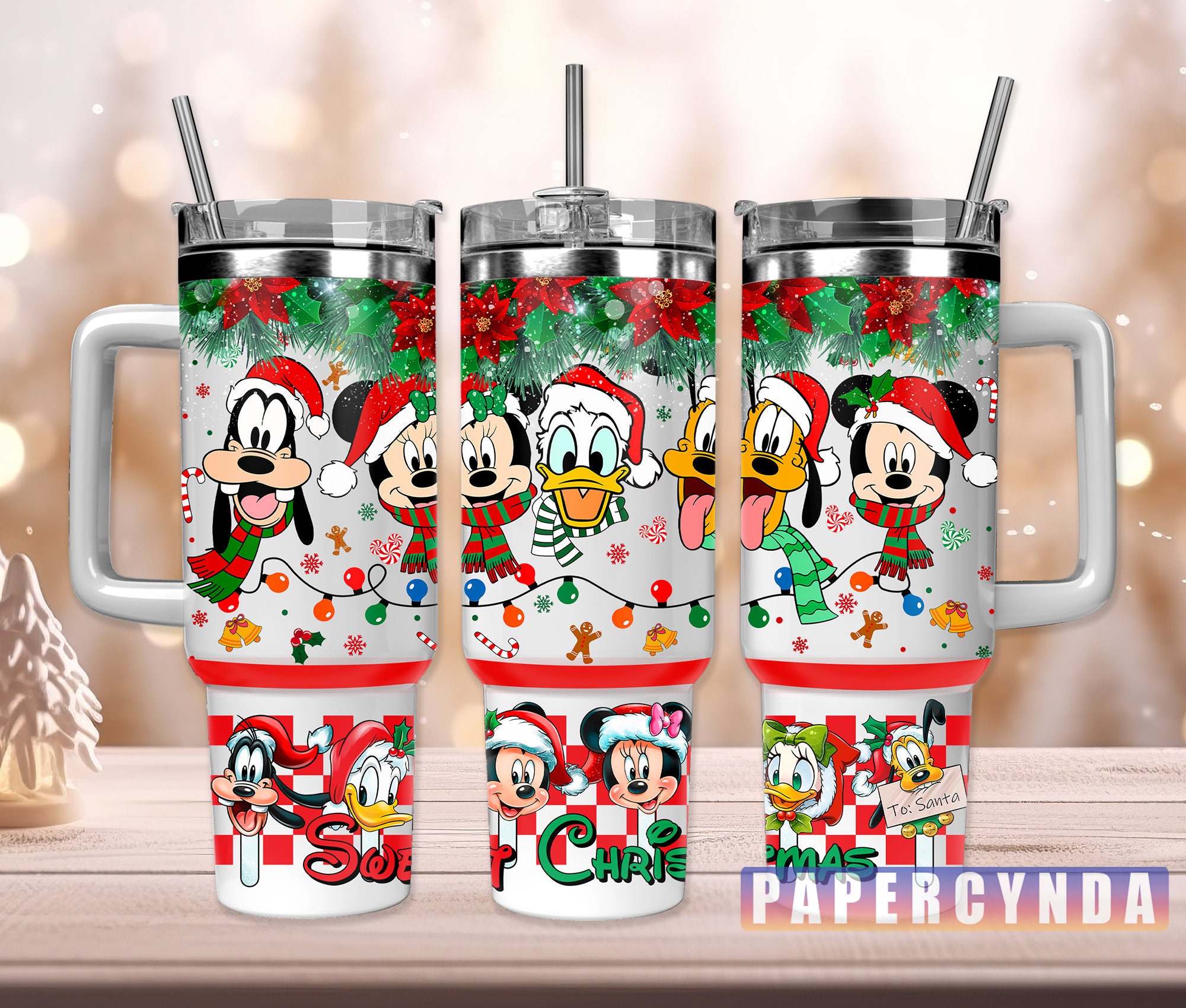 Mickey Mouse Christmas Custom Stanley Cup 40 oz 30 oz Tumbler With HandleTVC2301846