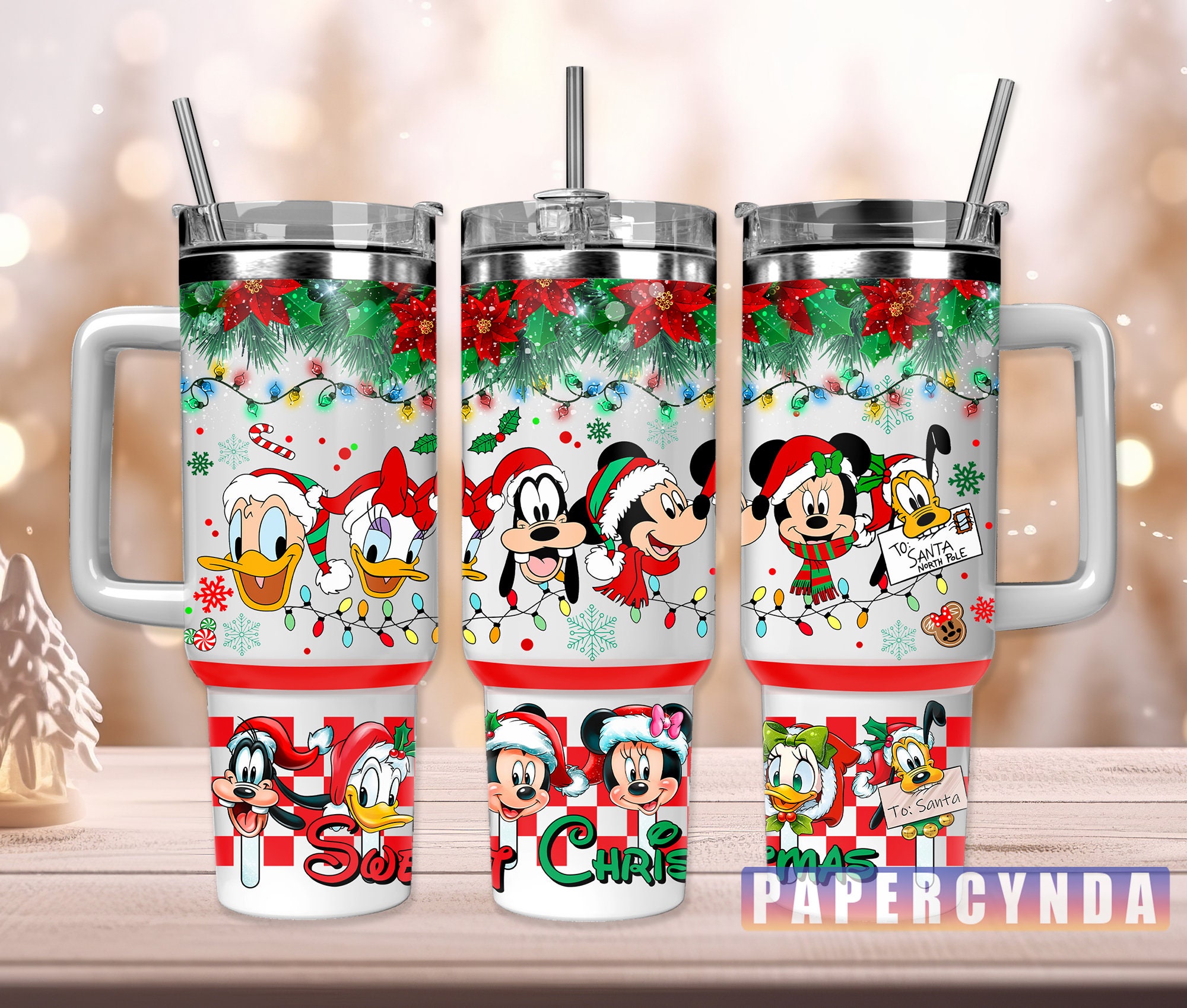 Mickey Mouse Christmas Custom Stanley Cup 40 oz 30 oz Tumbler With HandleTVC2301846