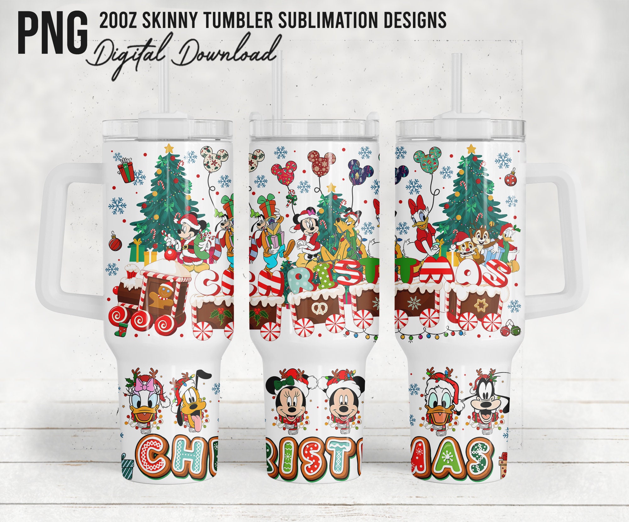 Mickey Mouse Christmas Disney Cartoon Custom Stanley Cup 40 oz 30 oz Tumbler With HandleTVC2301895 - Image 2
