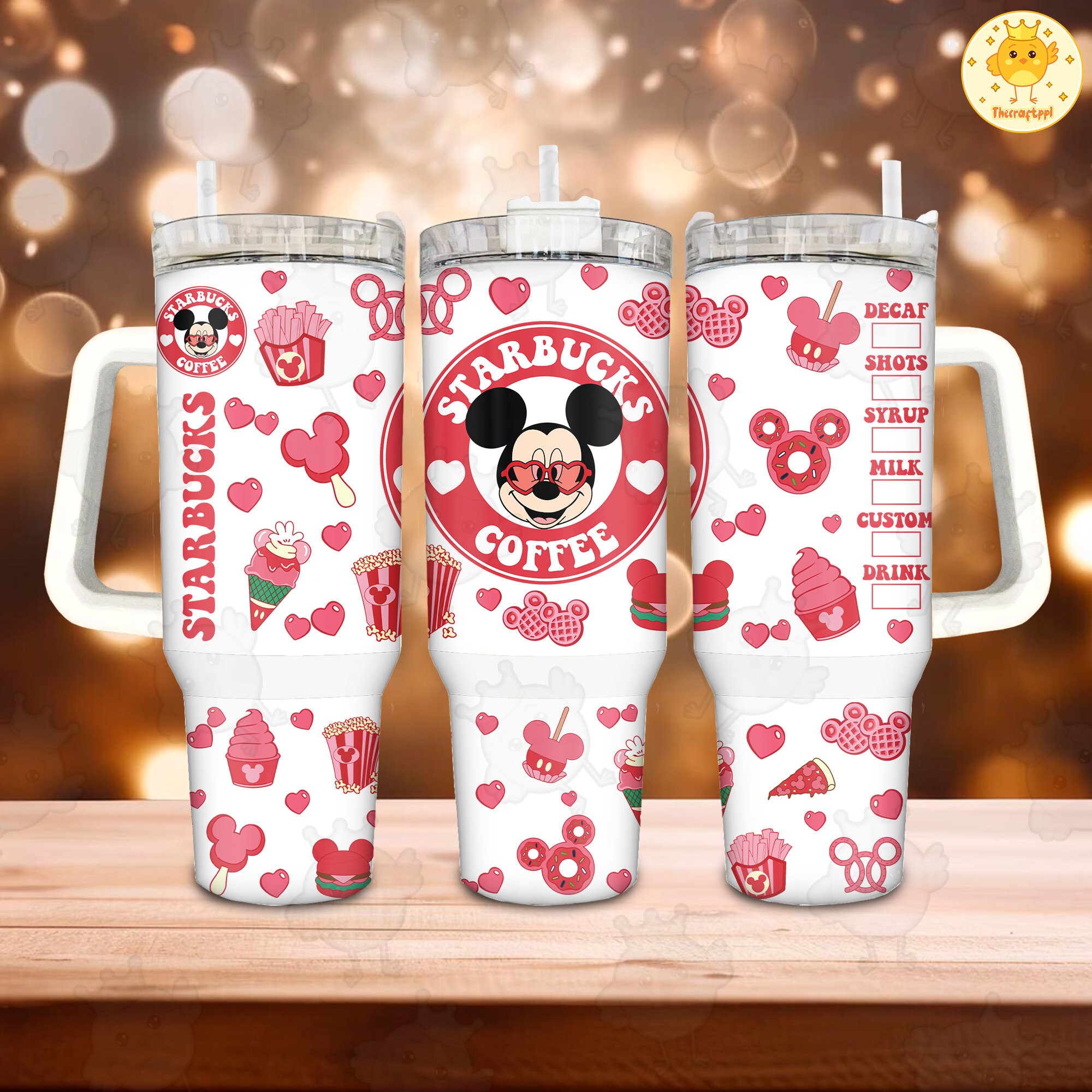 Mickey Mouse Coffee Disney Cartoon Custom Stanley Cup 40 oz 30 oz Tumbler With HandleTVC2301891