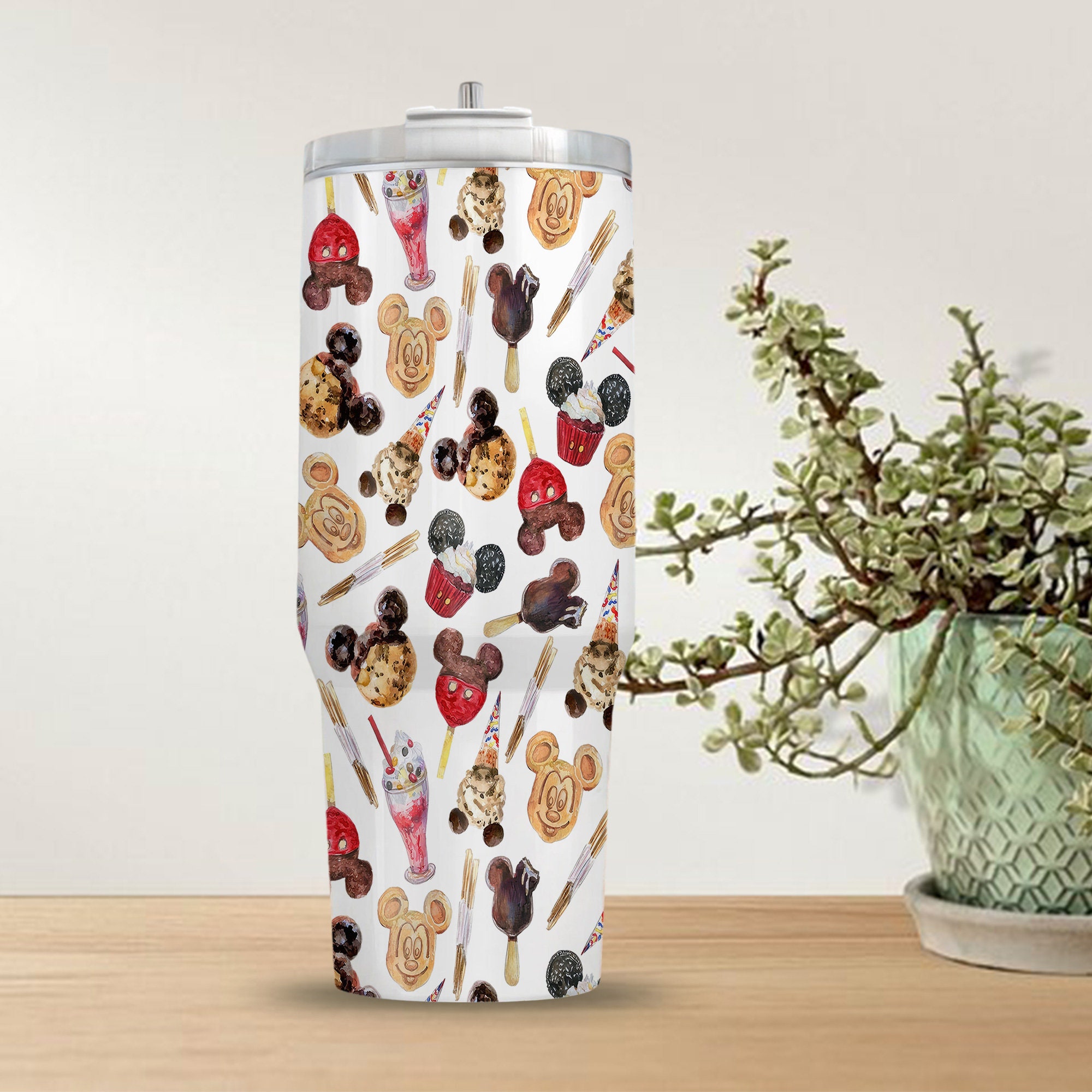 Mickey Mouse Cookie Disney Cartoon Custom Stanley Cup 40 oz 30 oz Tumbler With HandleTVC2301973 - Image 5
