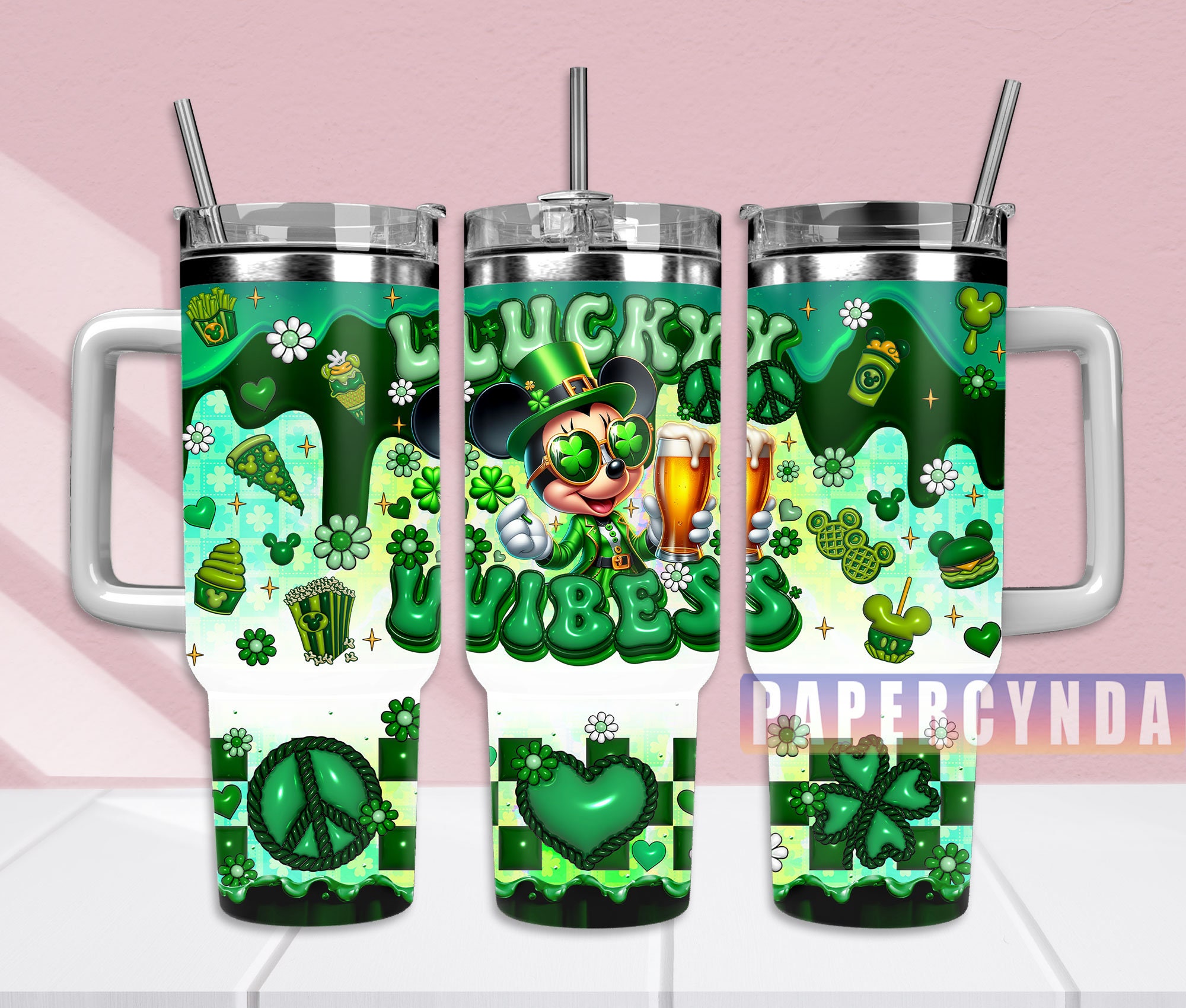 Mickey Mouse Custom Stanley Cup 40 oz 30 oz Tumbler With HandleTVC2301833