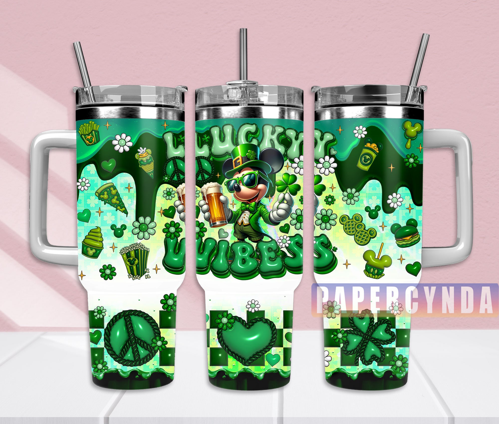 Mickey Mouse Custom Stanley Cup 40 oz 30 oz Tumbler With HandleTVC2301834