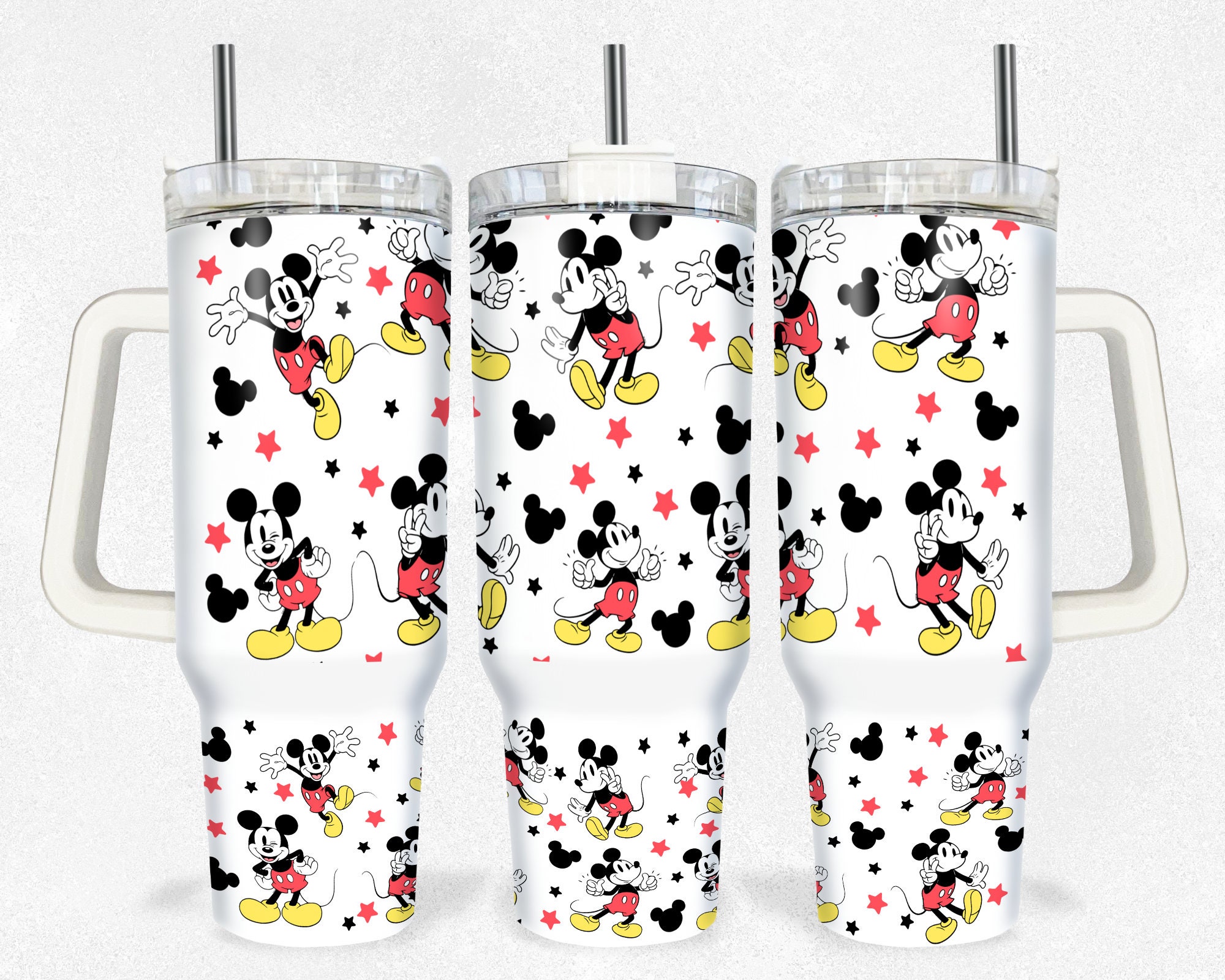 Mickey Mouse Disney Cartoon Custom Stanley Cup 40 oz 30 oz Tumbler With HandleTVC2301155