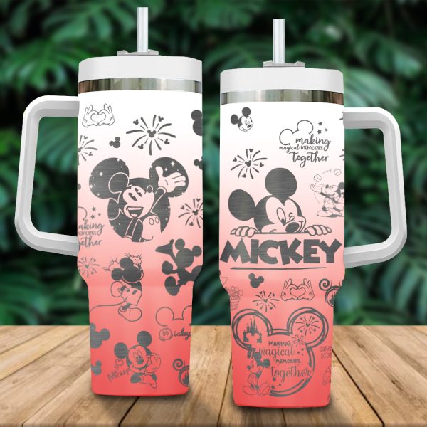 Mickey Mouse Disney Cartoon Custom Stanley Cup 40 oz 30 oz Tumbler With HandleTVC2301255