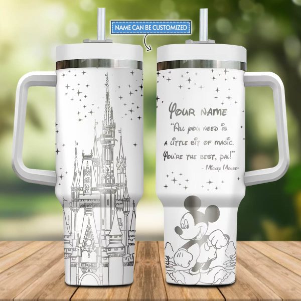Mickey Mouse Disney Cartoon Custom Stanley Cup 40 oz 30 oz Tumbler With HandleTVC2301258