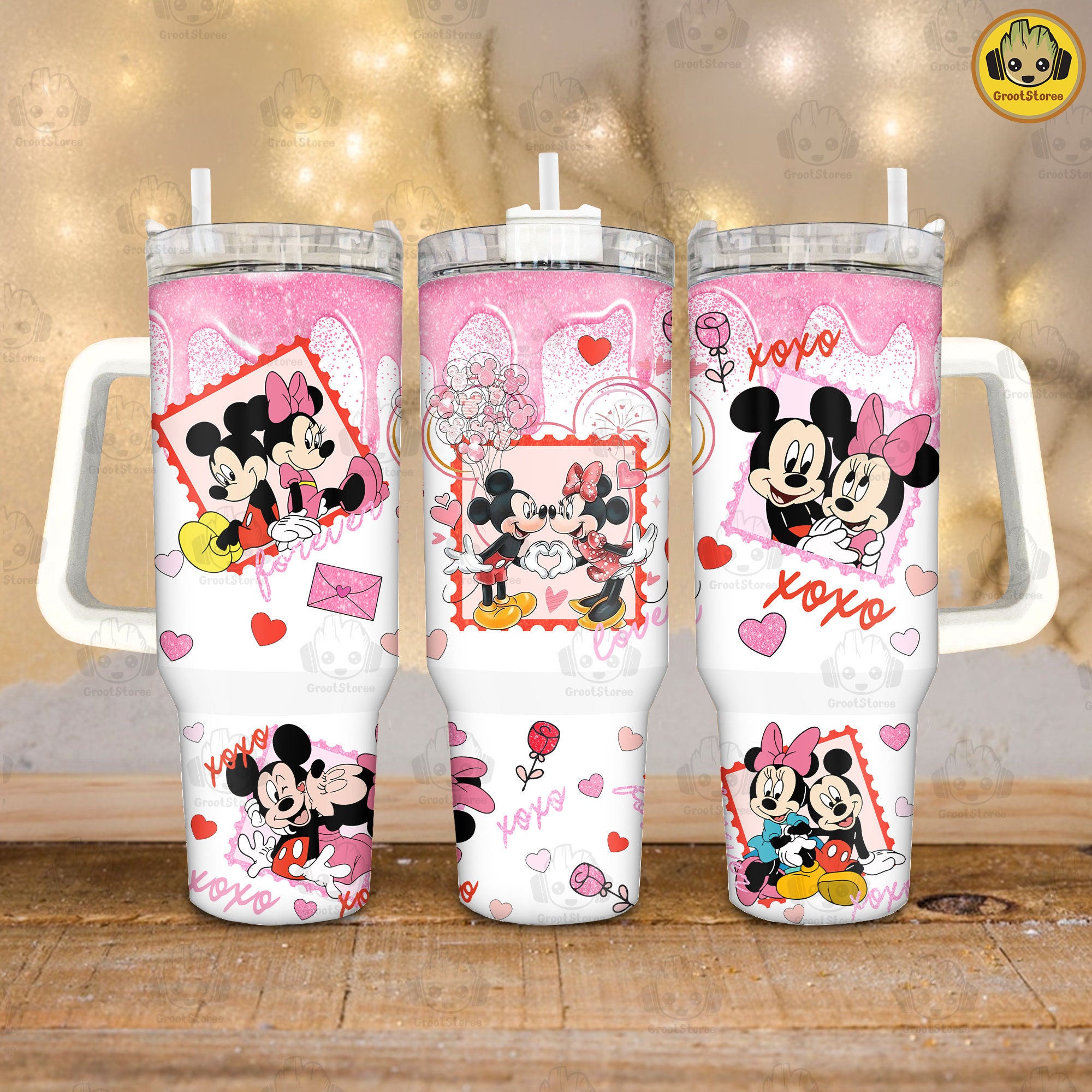 Mickey Mouse Disney Cartoon Custom Stanley Cup 40 oz 30 oz Tumbler With HandleTVC2301911