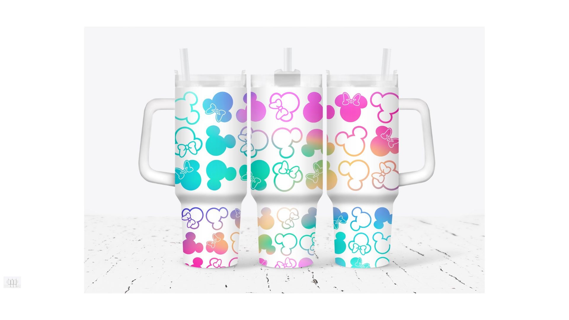 Mickey Mouse Disney Cartoon Custom Stanley Cup 40 oz 30 oz Tumbler With HandleTVC2301931