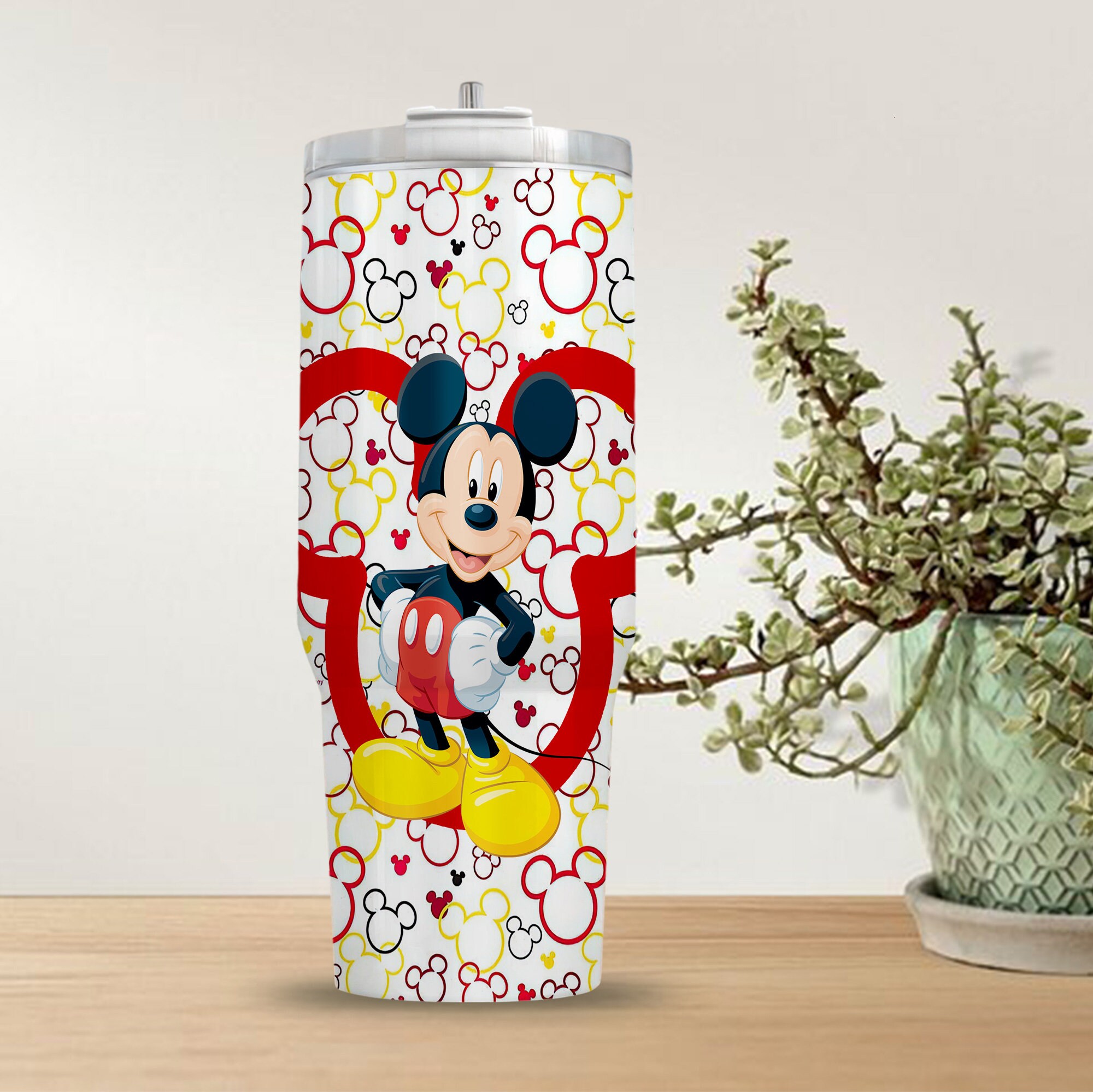 Mickey Mouse Disney Cartoon Custom Stanley Cup 40 oz 30 oz Tumbler With HandleTVC2301973 - Image 4