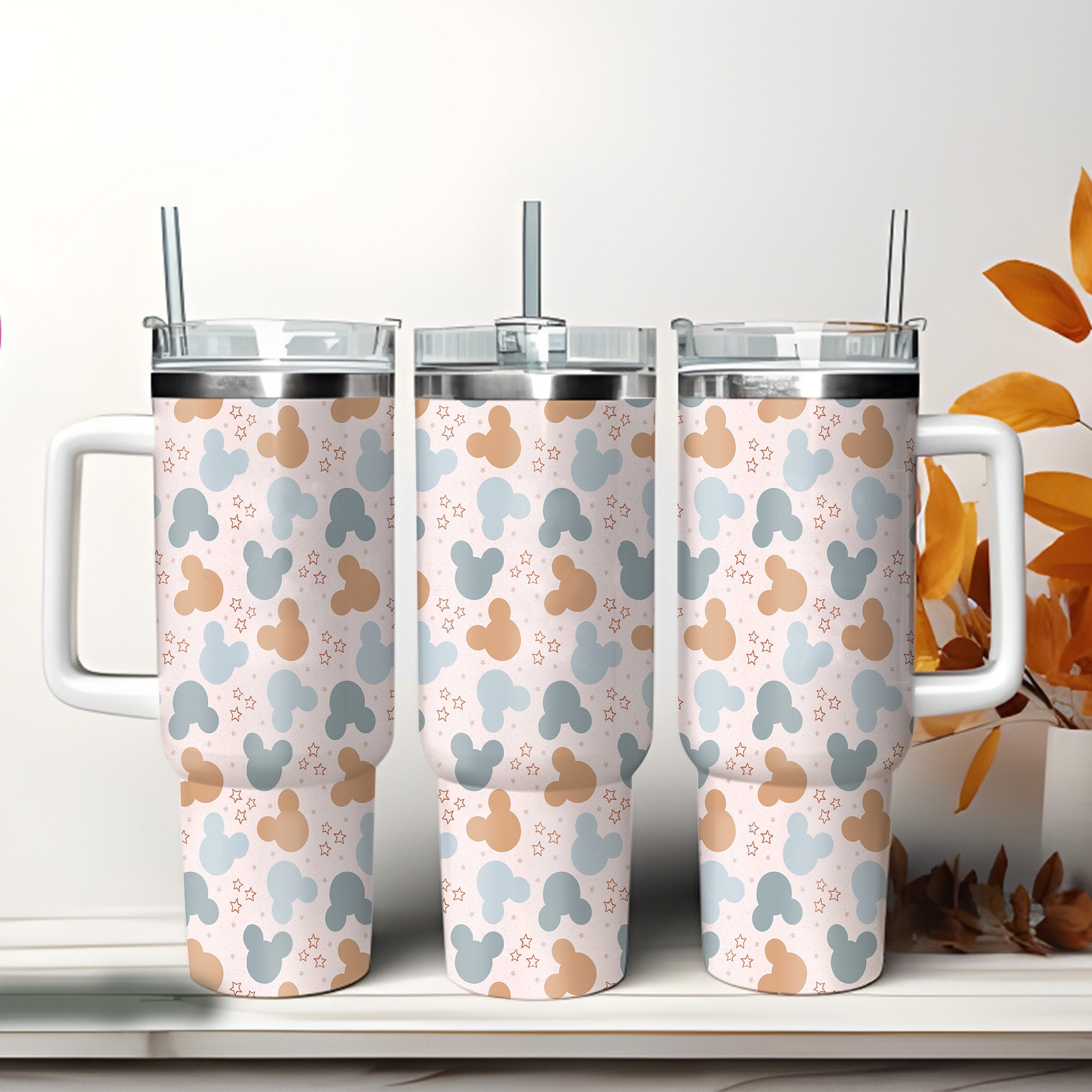 Mickey Mouse Disney Cartoon Custom Stanley Cup 40 oz 30 oz Tumbler With HandleTVC2301973