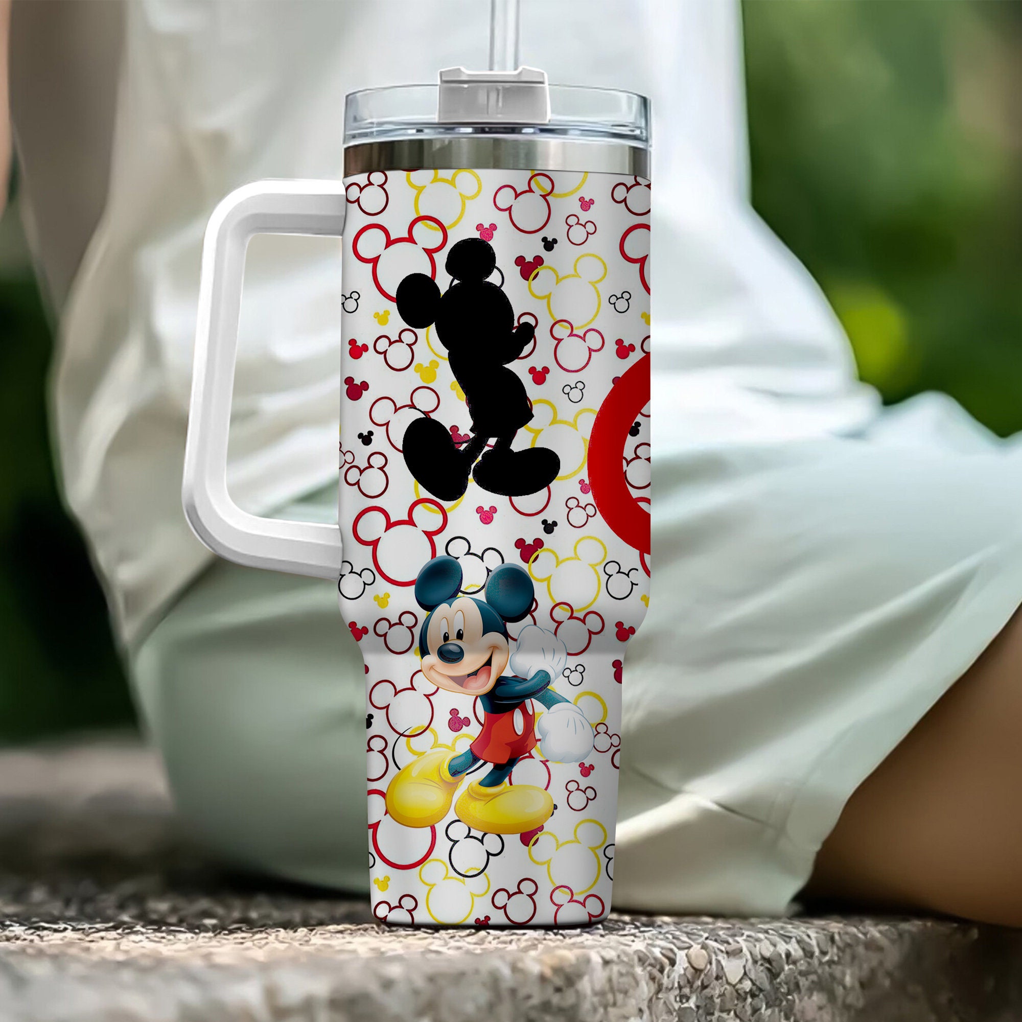 Mickey Mouse Disney Cartoon Custom Stanley Cup 40 oz 30 oz Tumbler With HandleTVC2301973 - Image 5