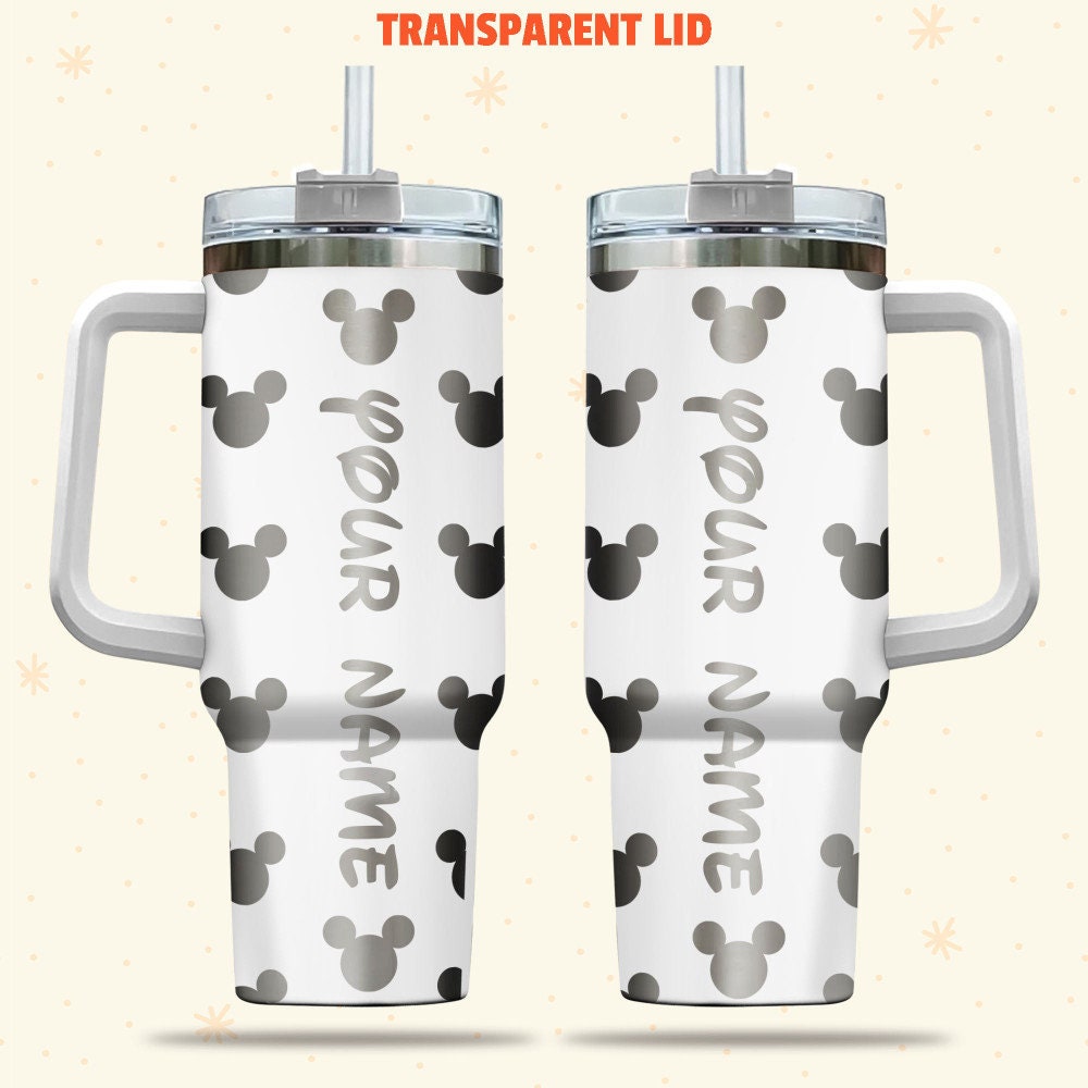 Mickey Mouse Disney Cartoon Custom Stanley Cup 40 oz 30 oz Tumbler With HandleTVC2301982