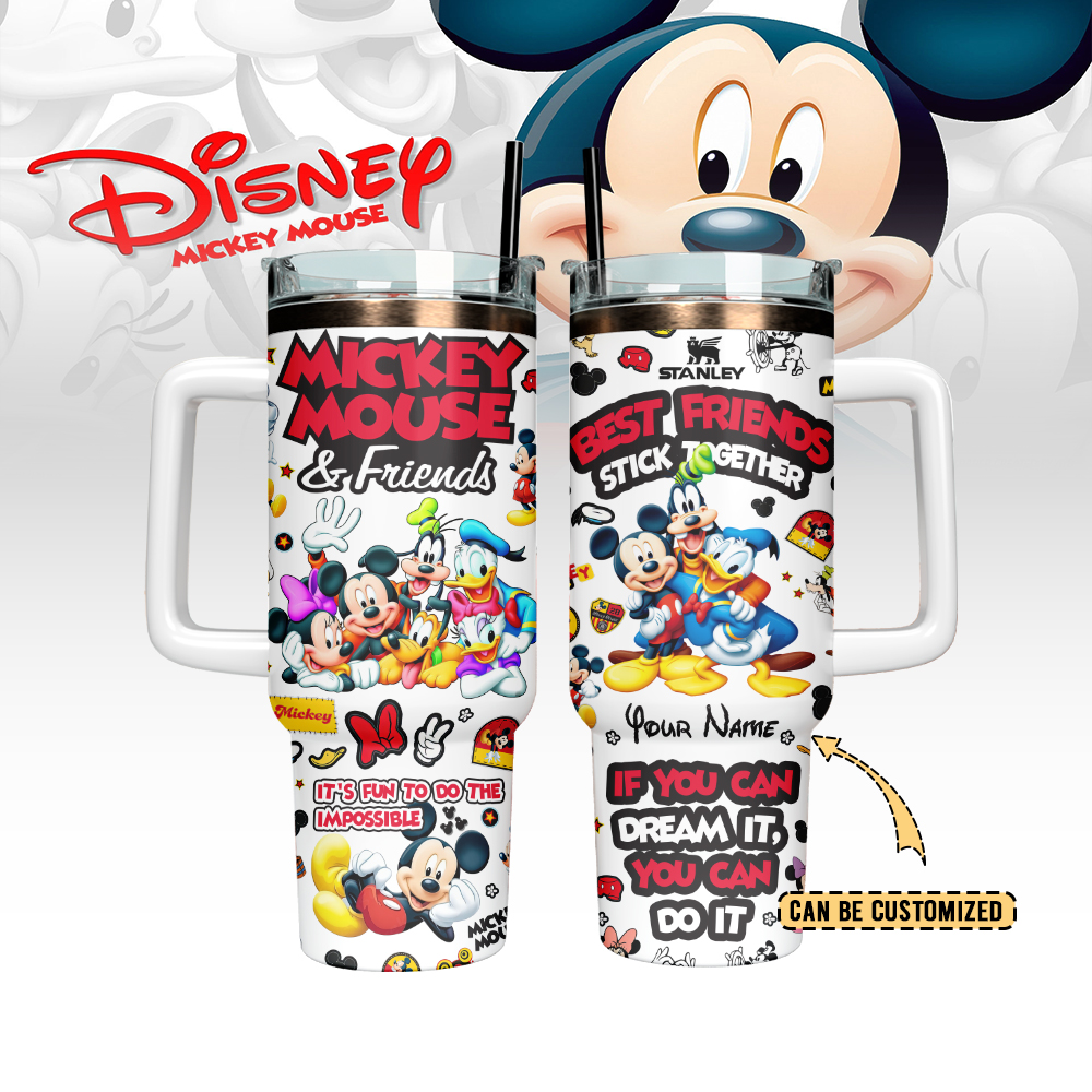 Mickey Mouse x Disney Custom Stanley Cup 40 oz 30 oz Tumbler With HandleTVC2301127