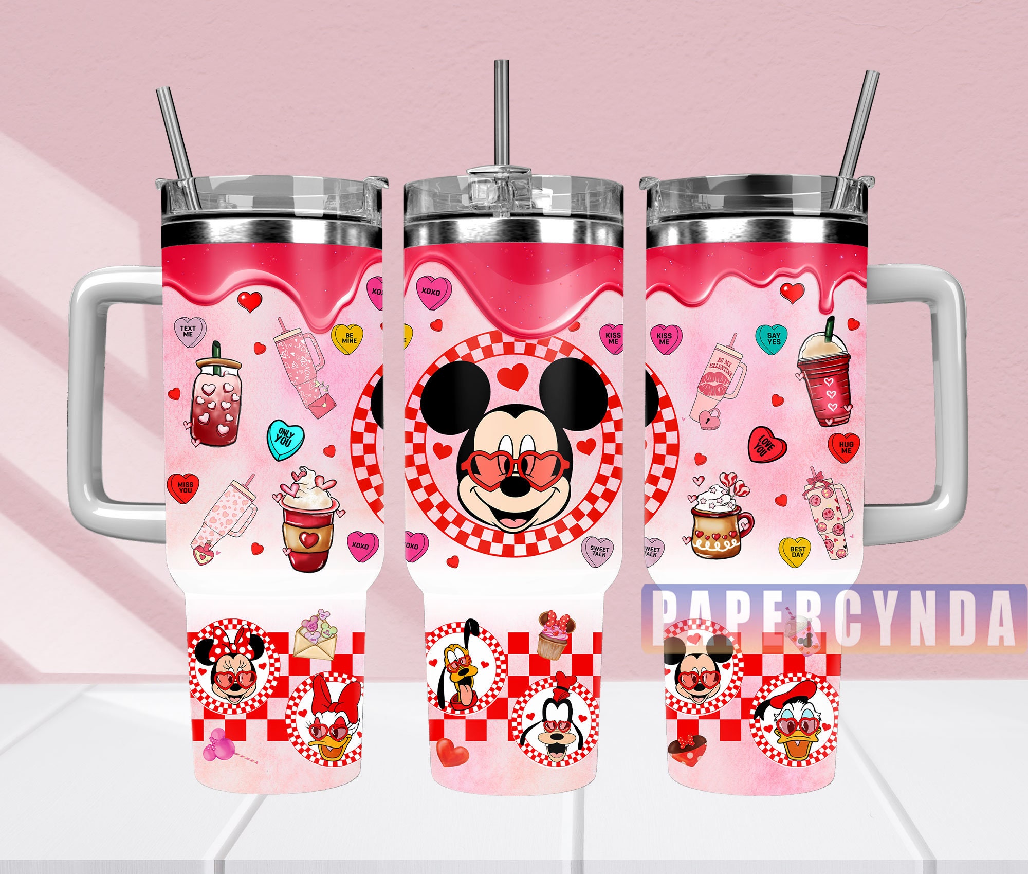 Mickey The Mouse Custom Stanley Cup 40 oz 30 oz Tumbler With HandleTVC2301836