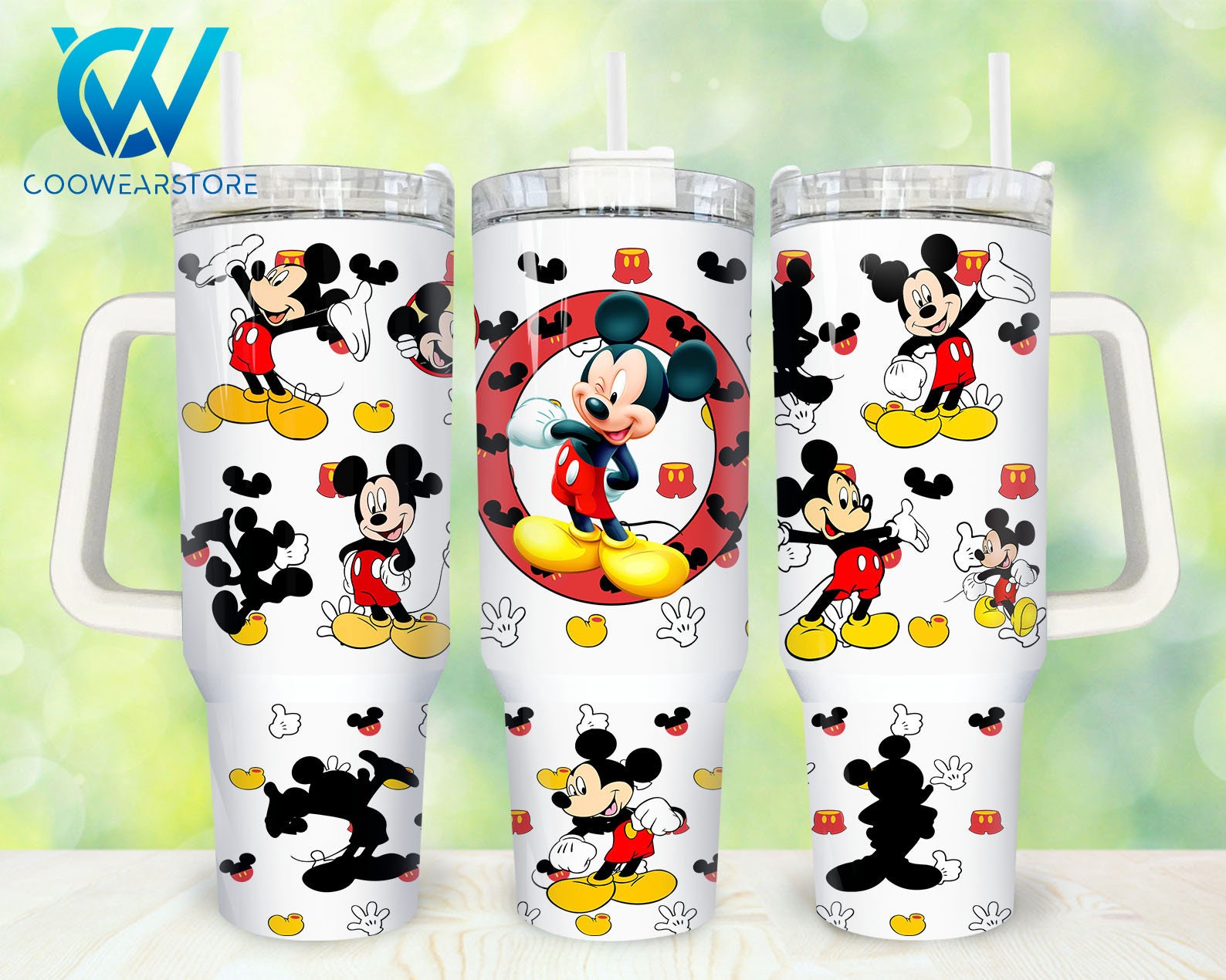 Mickey The Mouse Disney Cartoon Custom Stanley Cup 40 oz 30 oz Tumbler With HandleTVC2301858