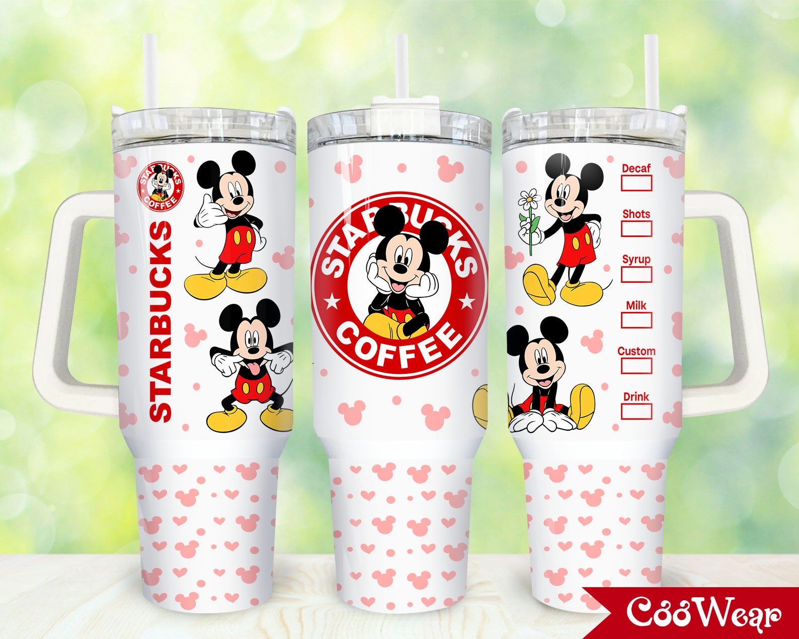 Mickey The Mouse Disney Cartoon Custom Stanley Cup 40 oz 30 oz Tumbler With HandleTVC2301859