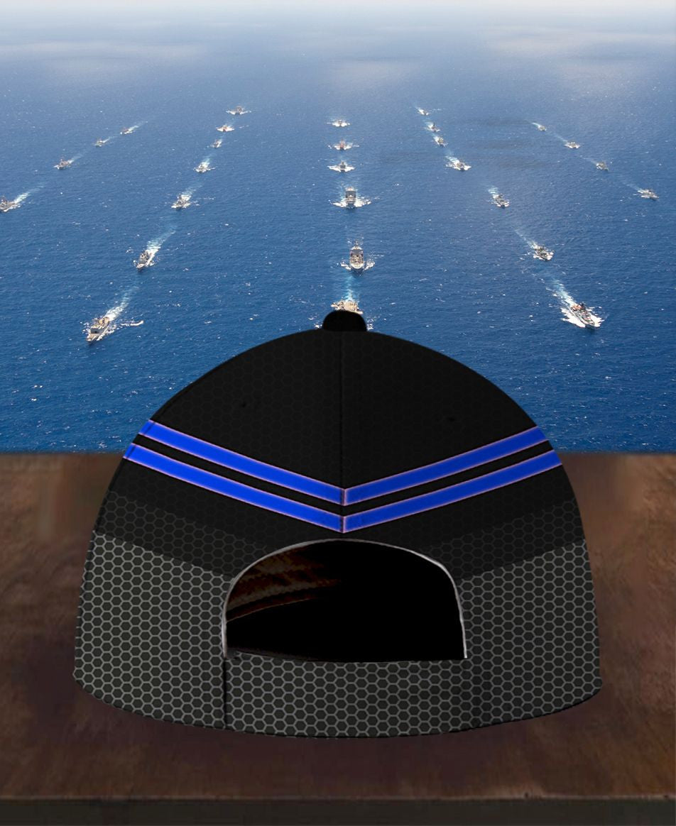 Military - Personalized U.S. Navy 12 Cap - Trucker Hats Custom Hats Gifts For Men & Women