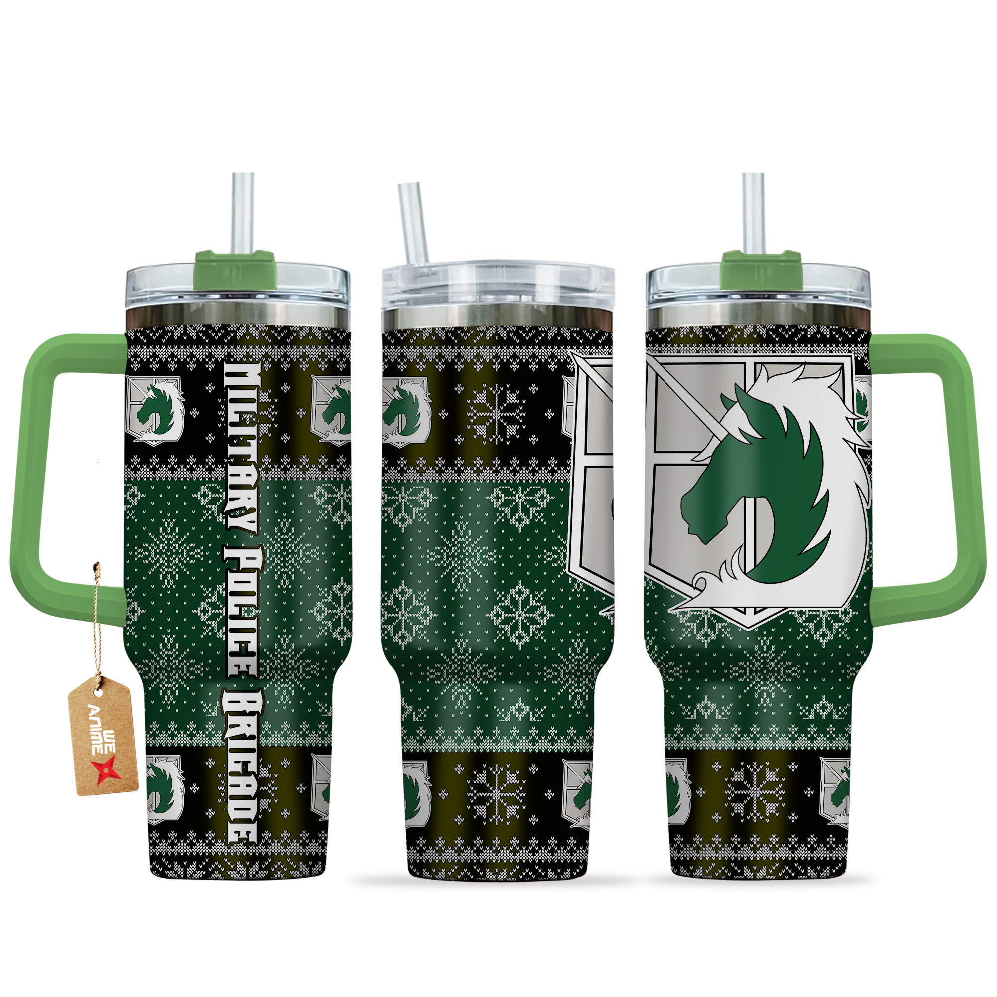 Military Police Brigade Attack on Titan Anime Custom Stanley Cup 40 oz 30 oz Tumbler With HandleTVC2301134