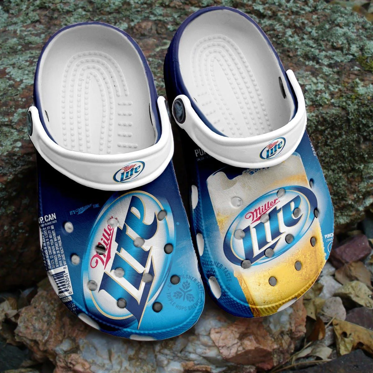 Miller Lite Beer Crocband Shoes Comfortable Clogs For Men Women