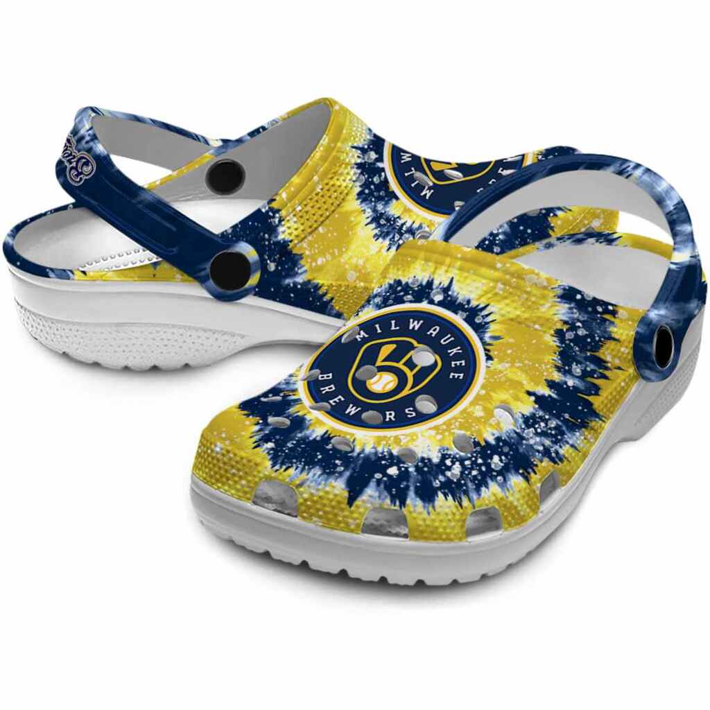 Milwaukee Brewers Radiant Burst Effect ClogTVC180116 - Image 3